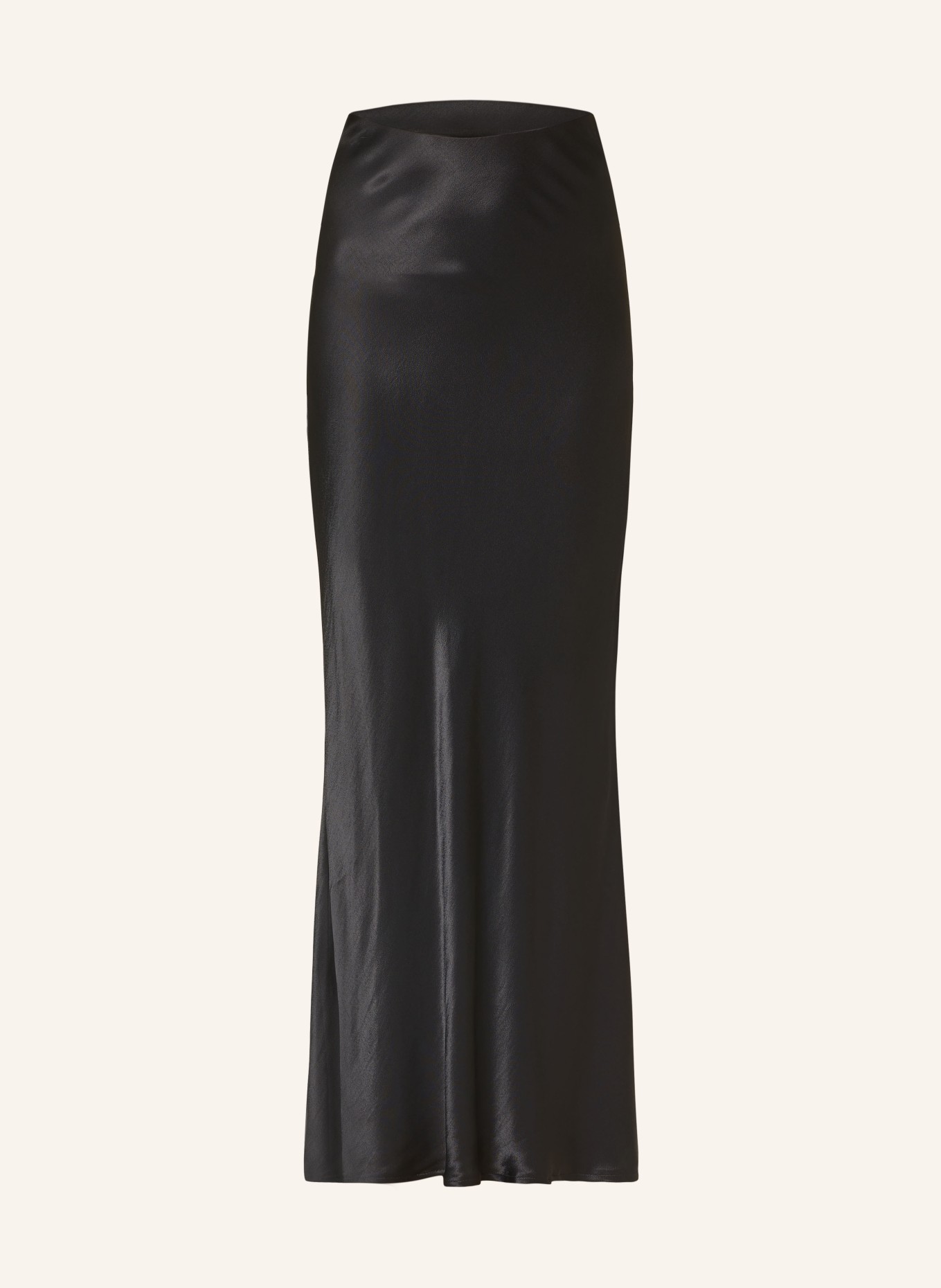 nobody's child Satin skirt MILA, Color: BLACK (Image 1)