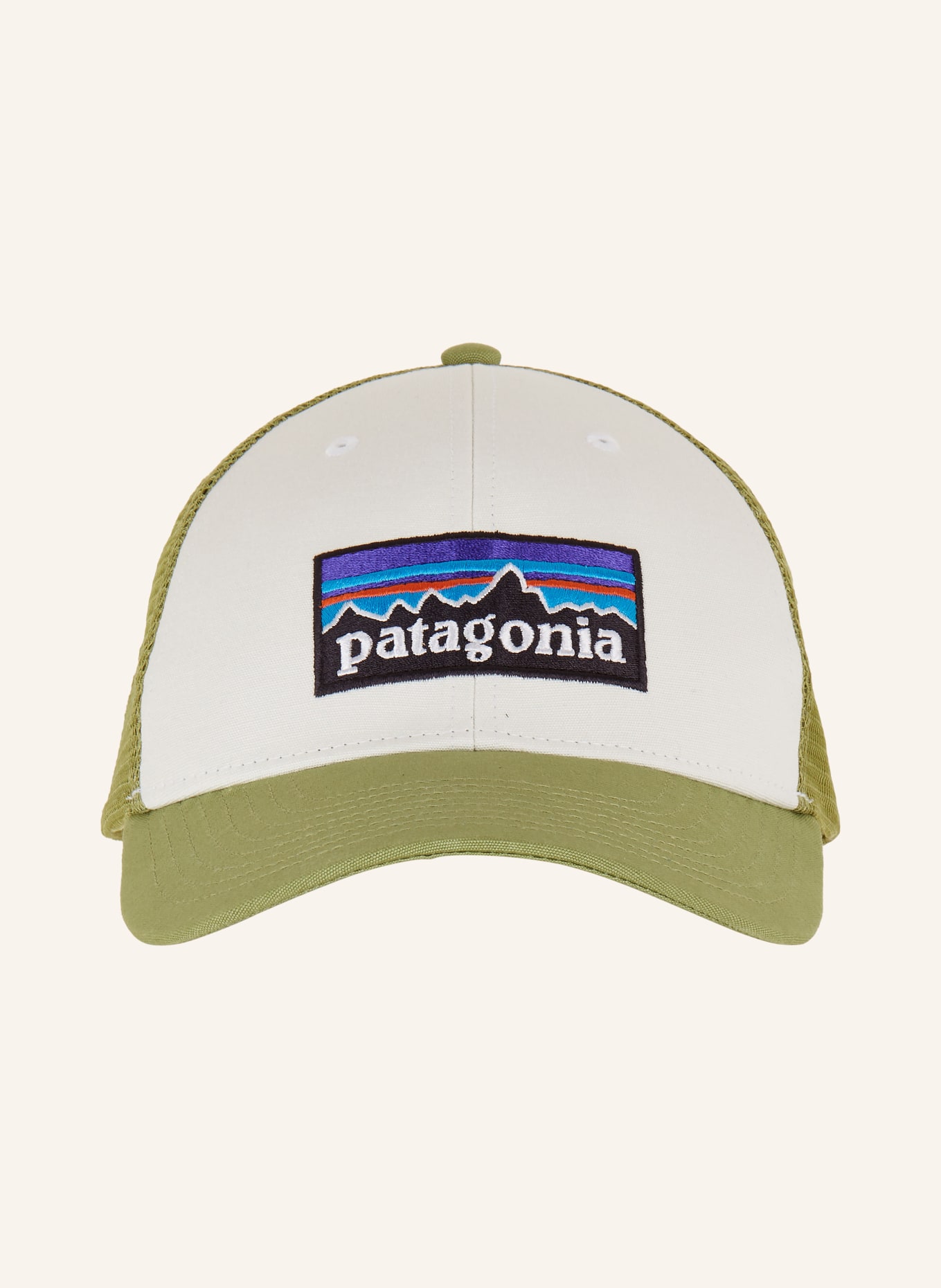 patagonia Cap P-6, Color: GREEN/ WHITE/ PURPLE (Image 2)