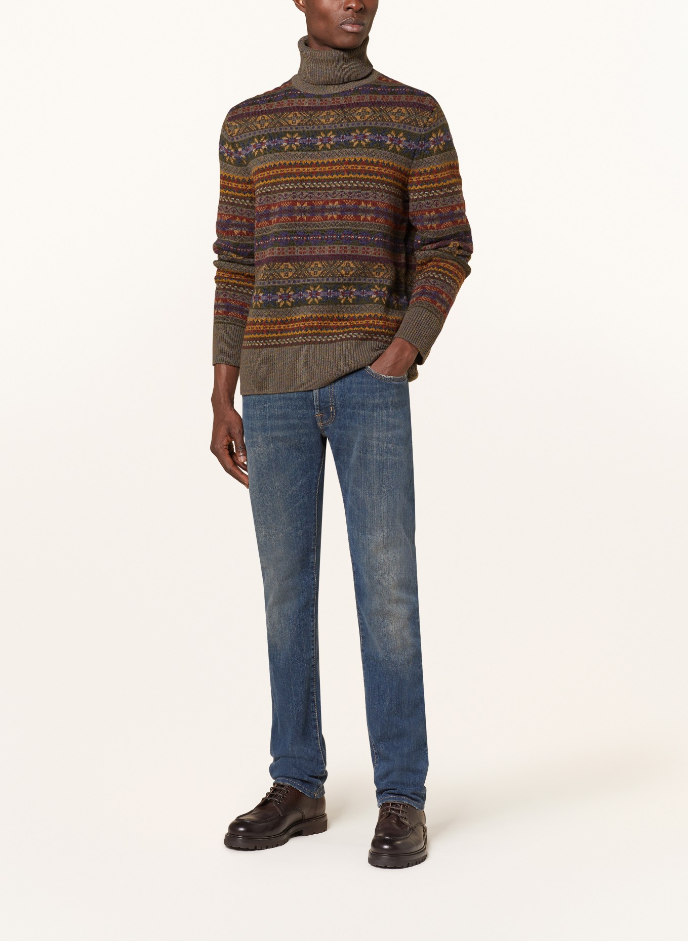 JACOB COHEN Jeans BARD Slim Fit, Farbe: 640D Mid Blue (Bild 2)
