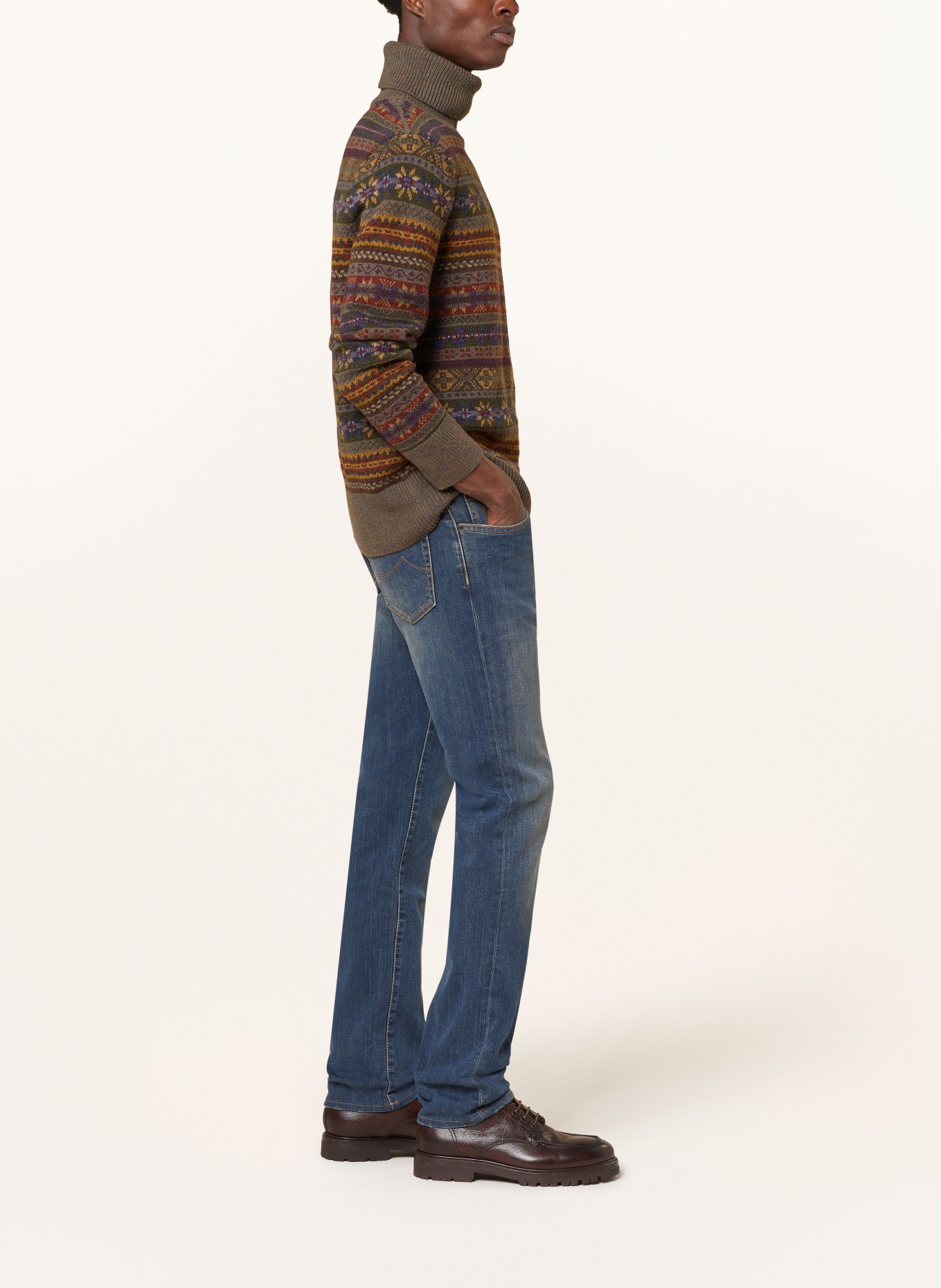 JACOB COHEN Jeans BARD Slim Fit, Farbe: 640D Mid Blue (Bild 4)