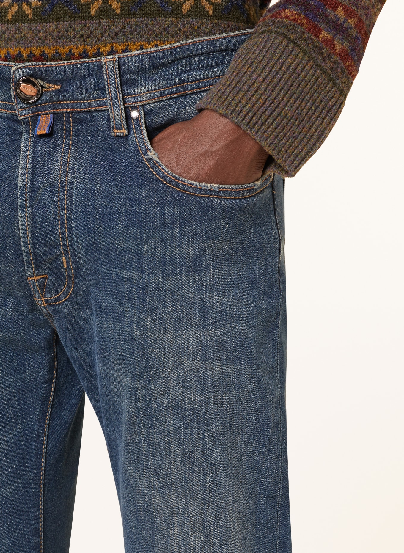 JACOB COHEN Jeans BARD Slim Fit, Farbe: 640D Mid Blue (Bild 5)