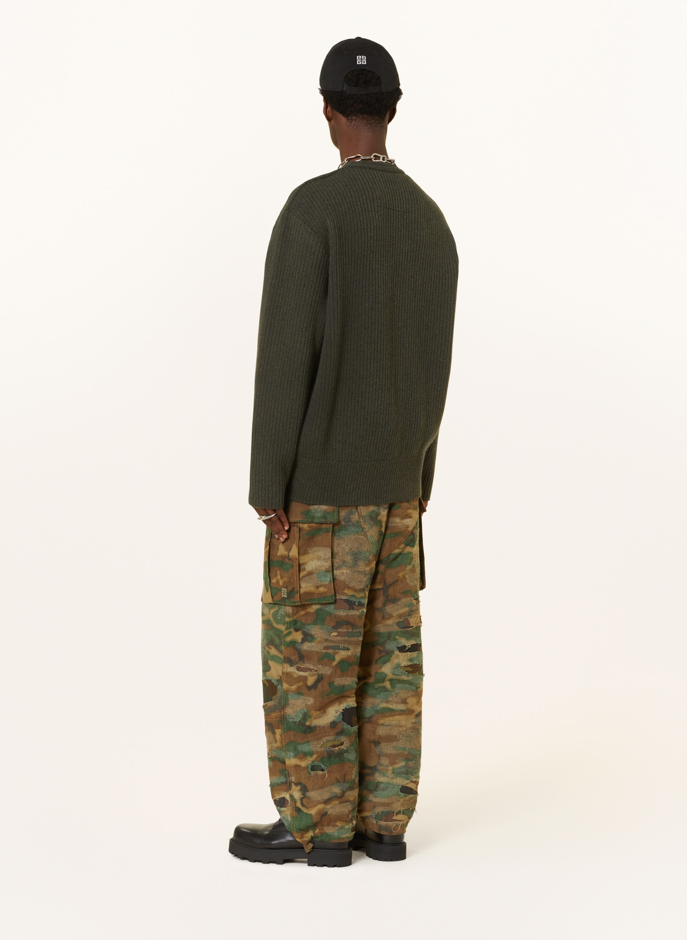 GIVENCHY Cargo pants relaxed fit, Color: BROWN/ KHAKI (Image 3)