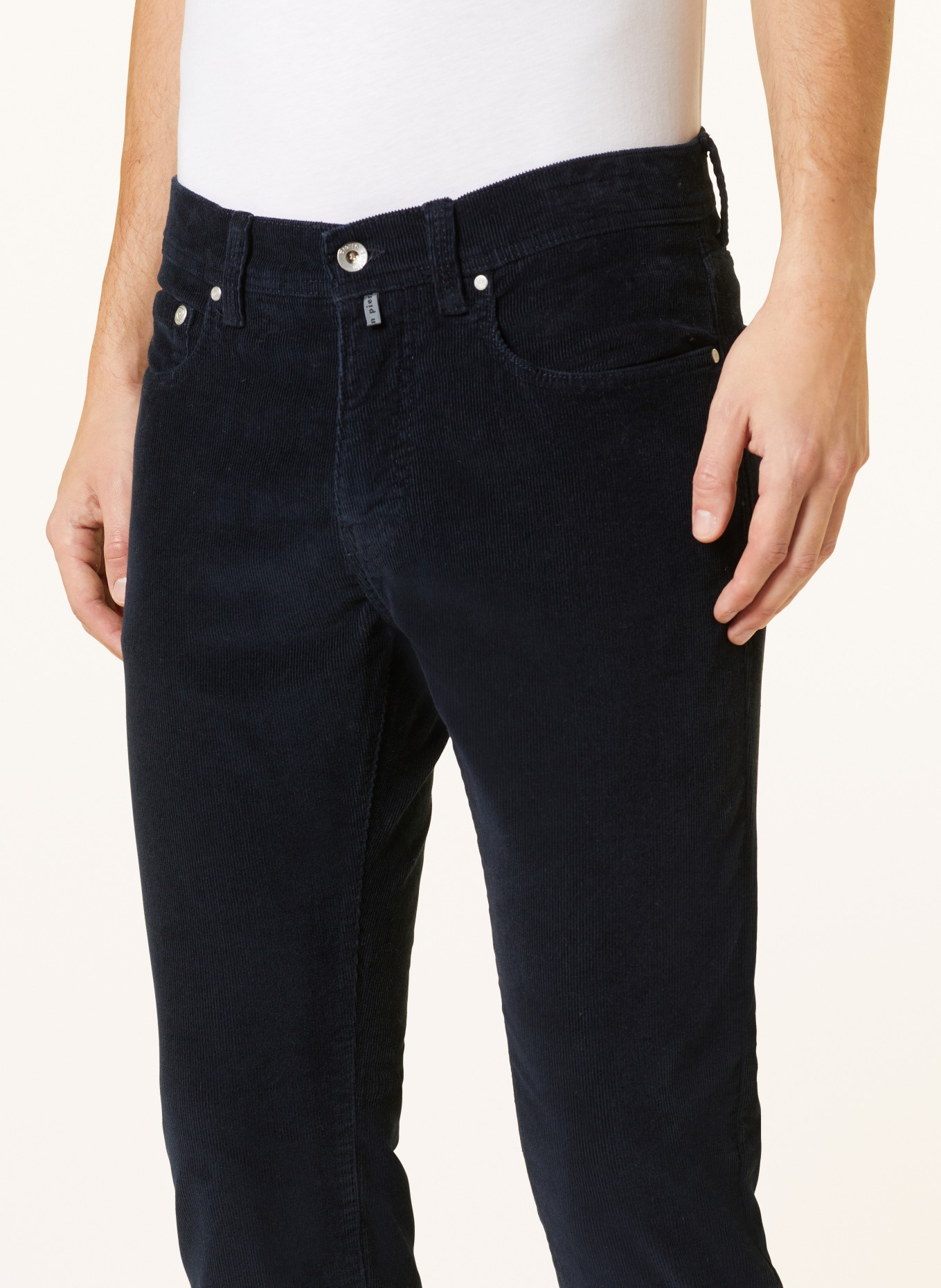 pierre cardin Corduroy trousers LYON tapered fit, Color: 6000 MARINE (Image 5)