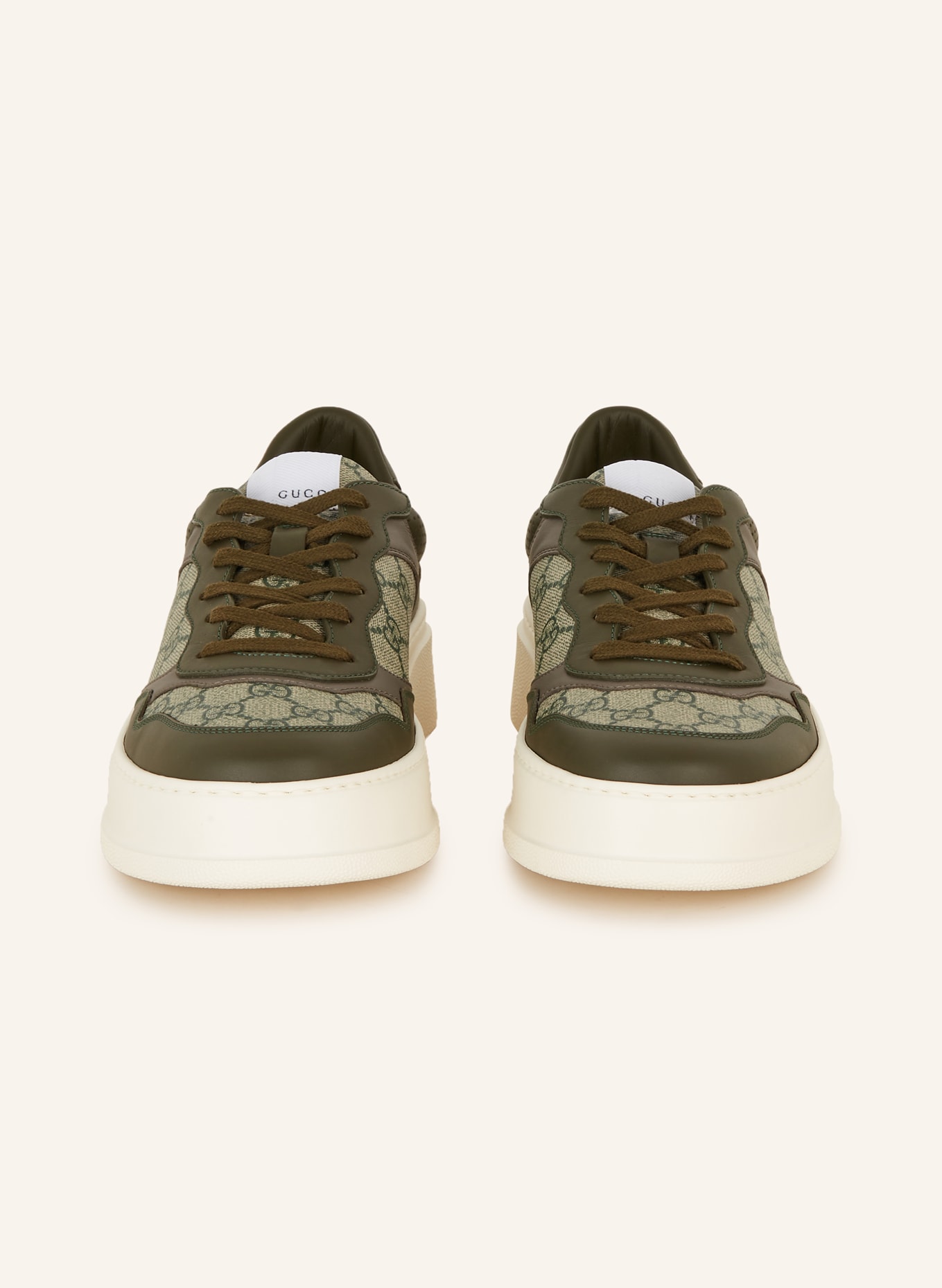 GUCCI Sneakers GG SUPREME, Color: 3350 OLIVE (Image 3)