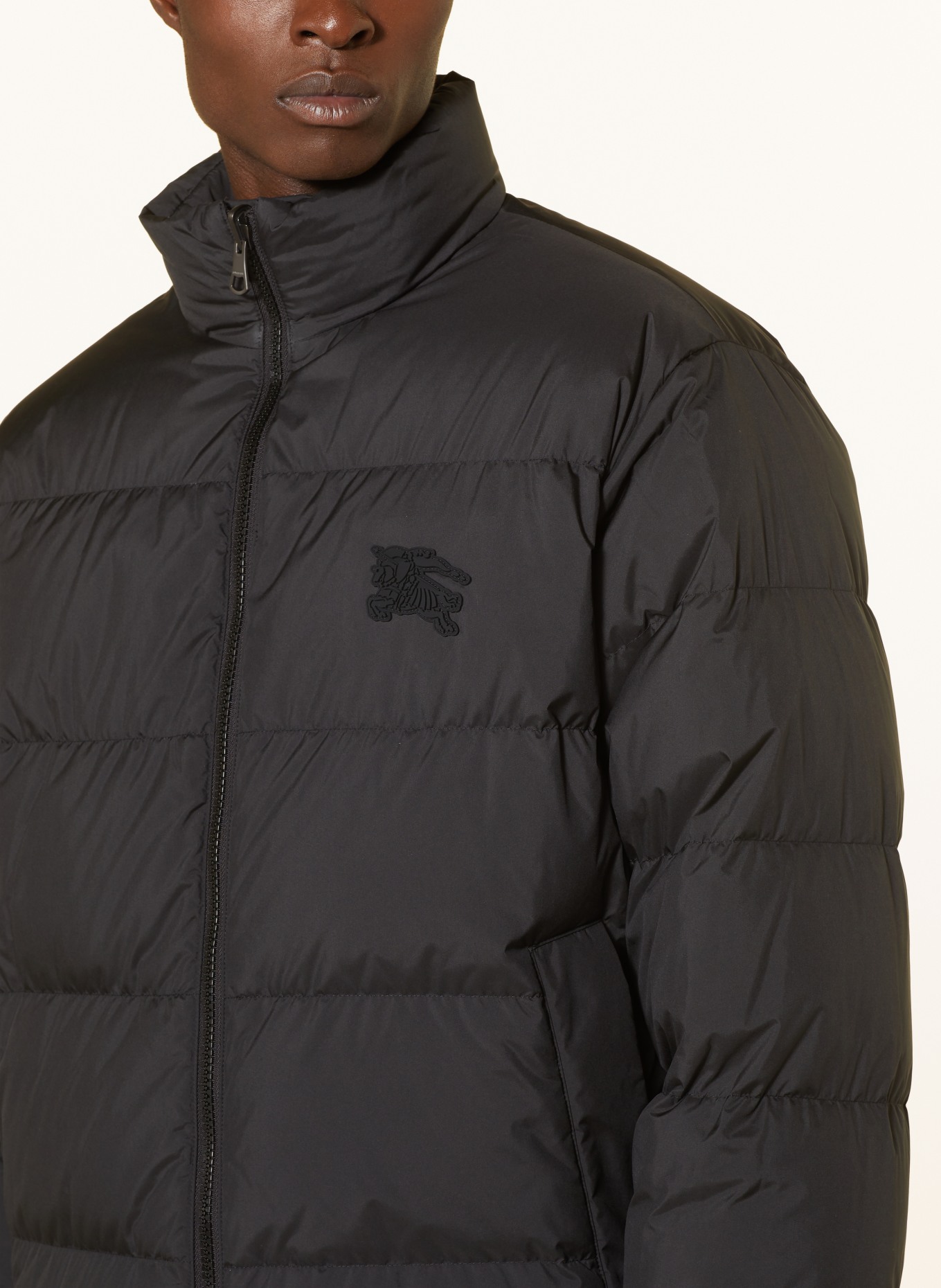 BURBERRY Down jacket OAKMERE reversible, Color: BEIGE/ BLACK/ RED (Image 7)
