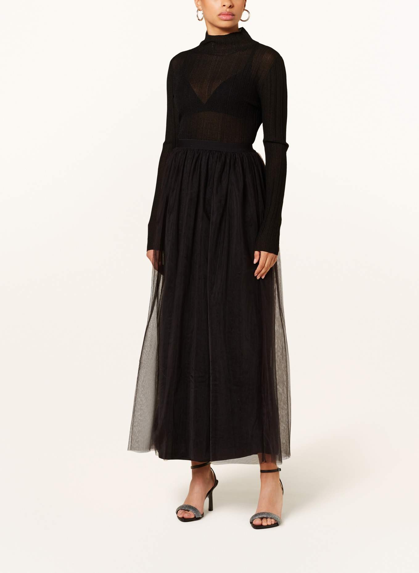 gina tricot Tulle skirt, Color: BLACK (Image 2)