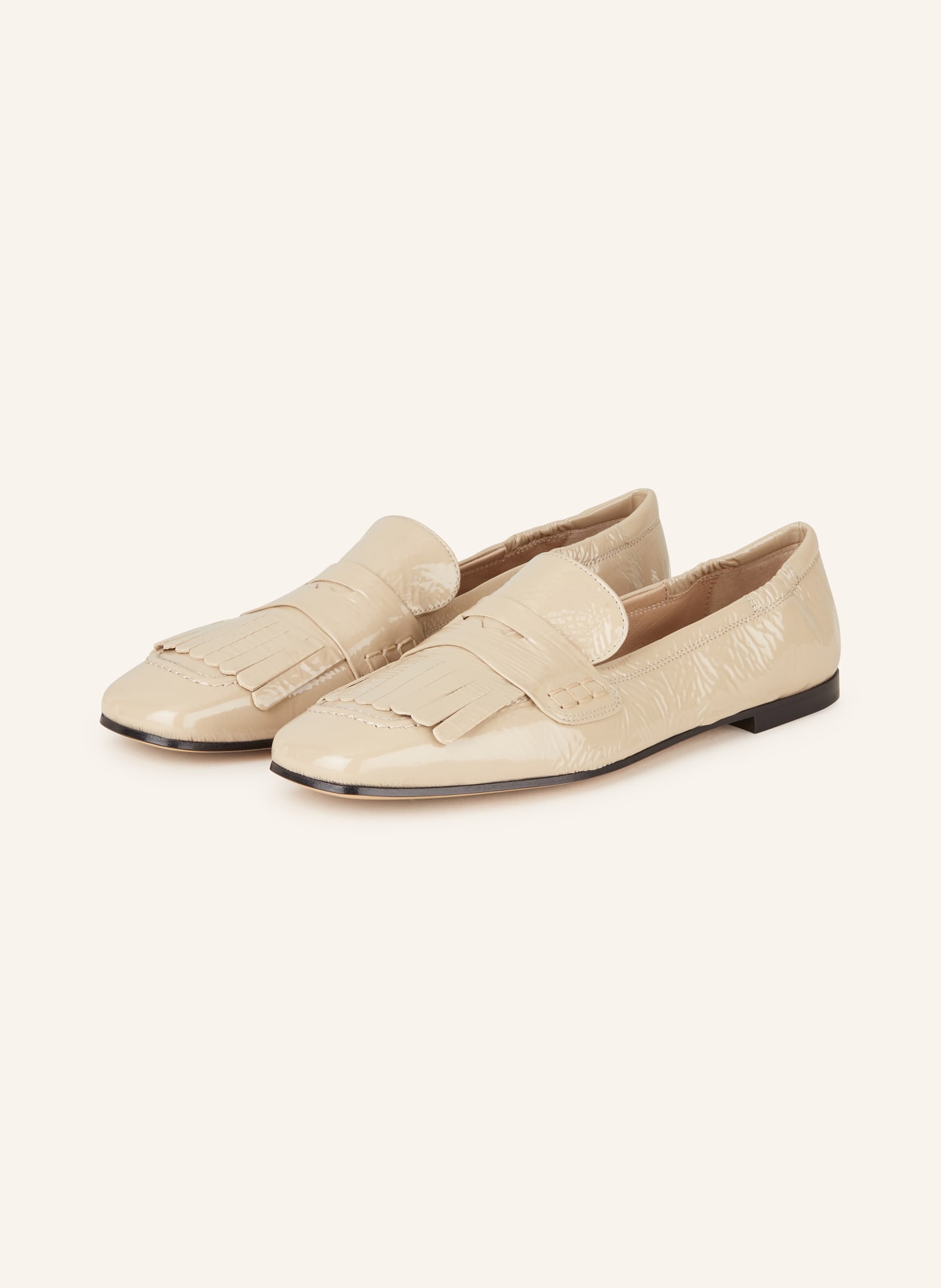 POMME D'OR Penny loafers ANGIE, Color: BEIGE (Image 1)