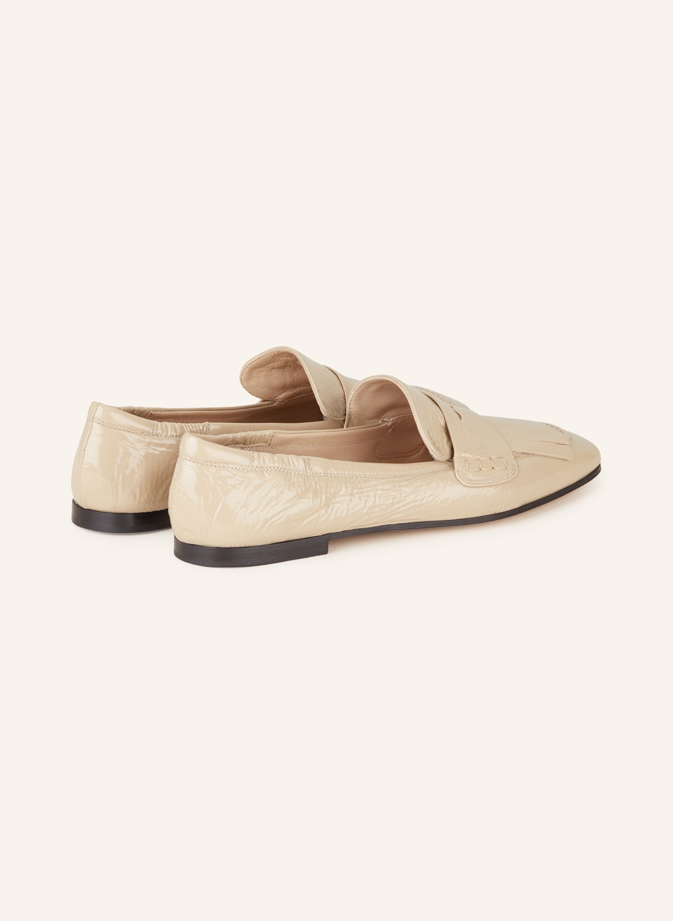 POMME D'OR Penny loafers ANGIE, Color: BEIGE (Image 2)
