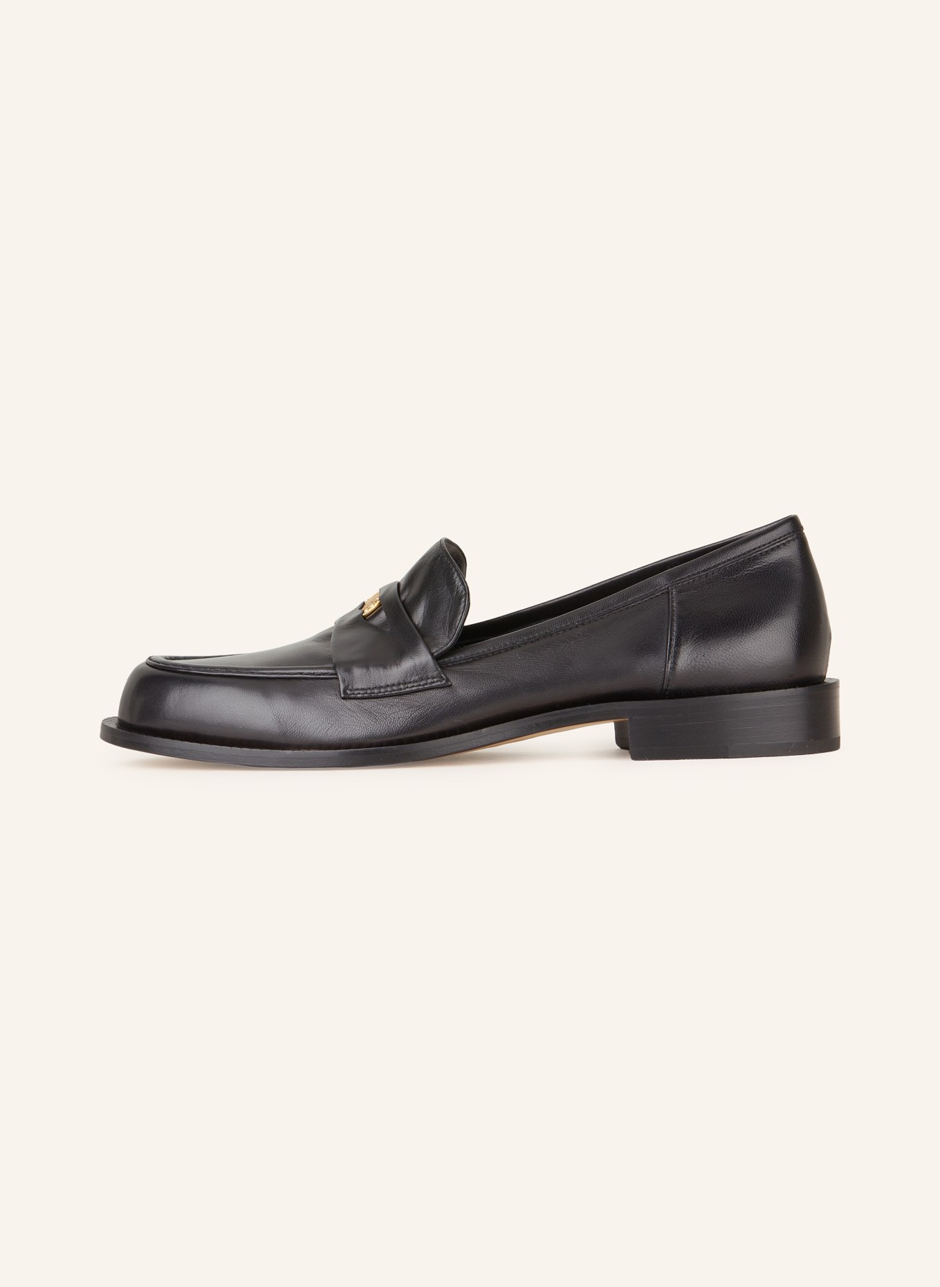 POMME D'OR Penny loafers BLAIR, Kolor: CZARNY (Obrazek 4)