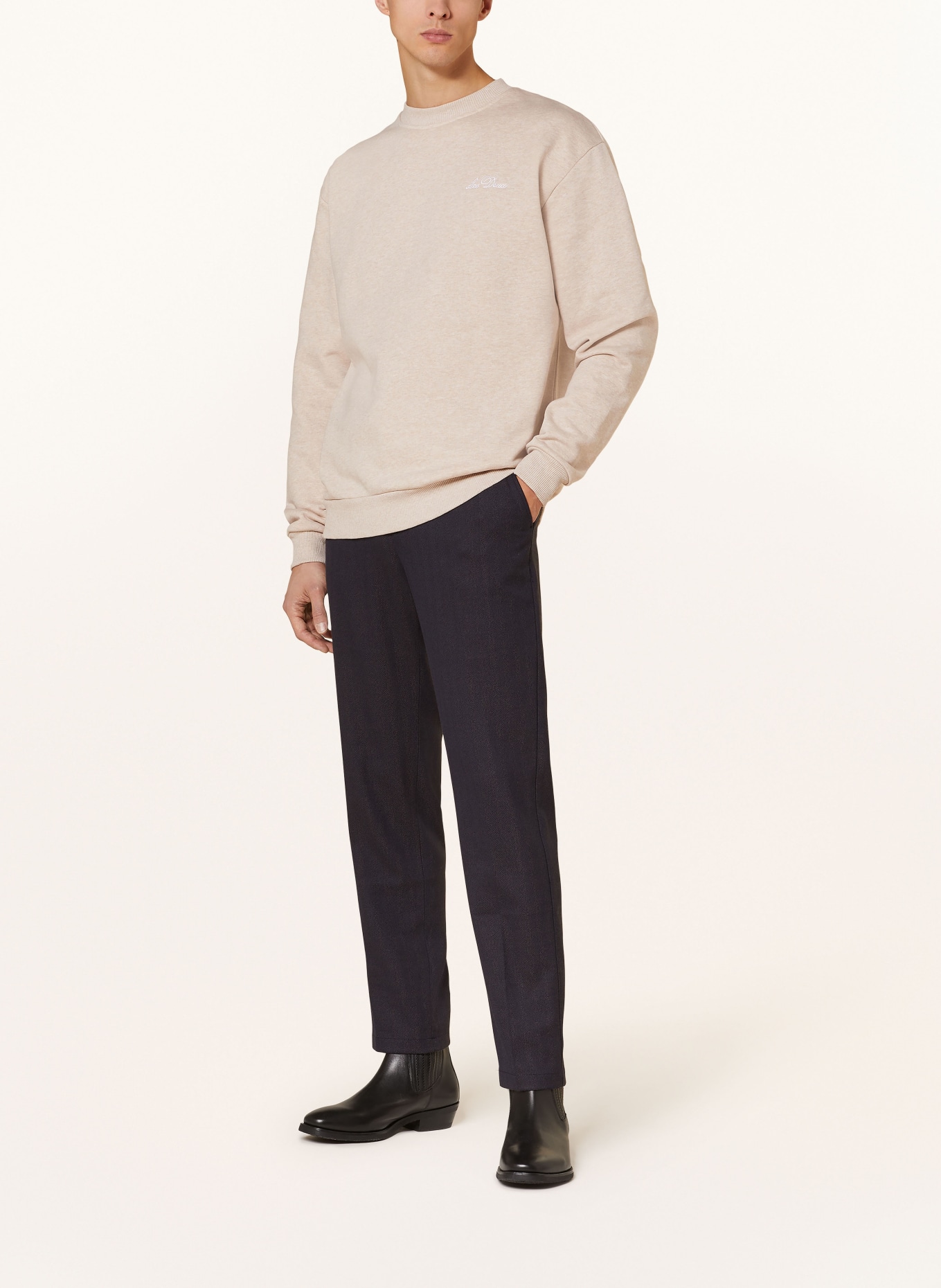 LES DEUX Sweatshirt, Color: BEIGE (Image 2)