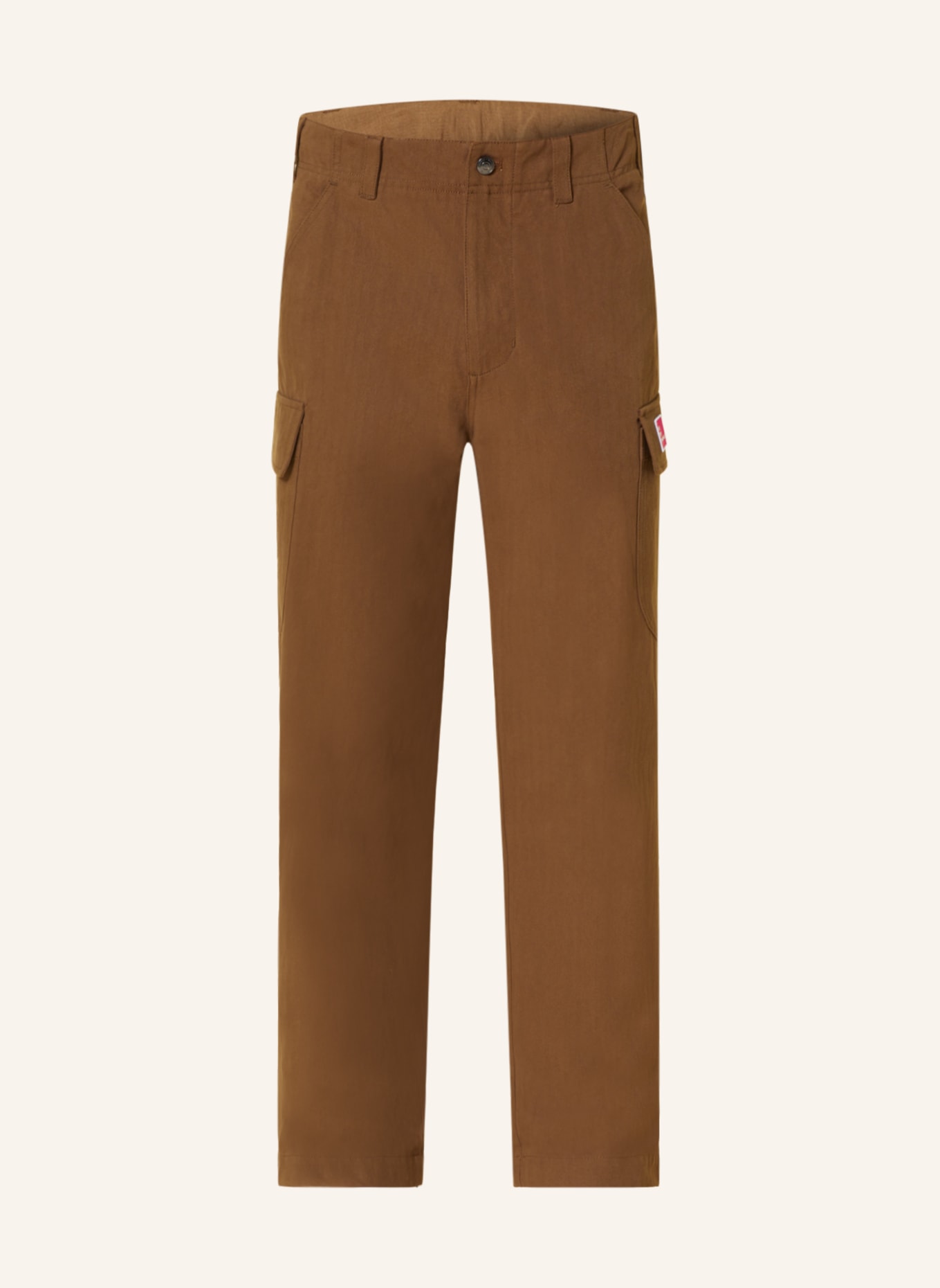 THE NEW ORIGINALS Cargo pants regular fit, Color: BROWN (Image 1)