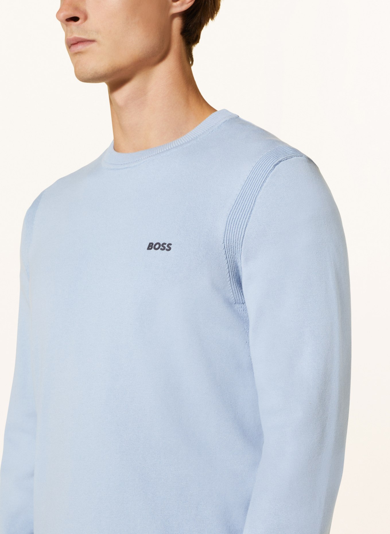 BOSS Pullover EVER-X, Farbe: HELLBLAU (Bild 4)