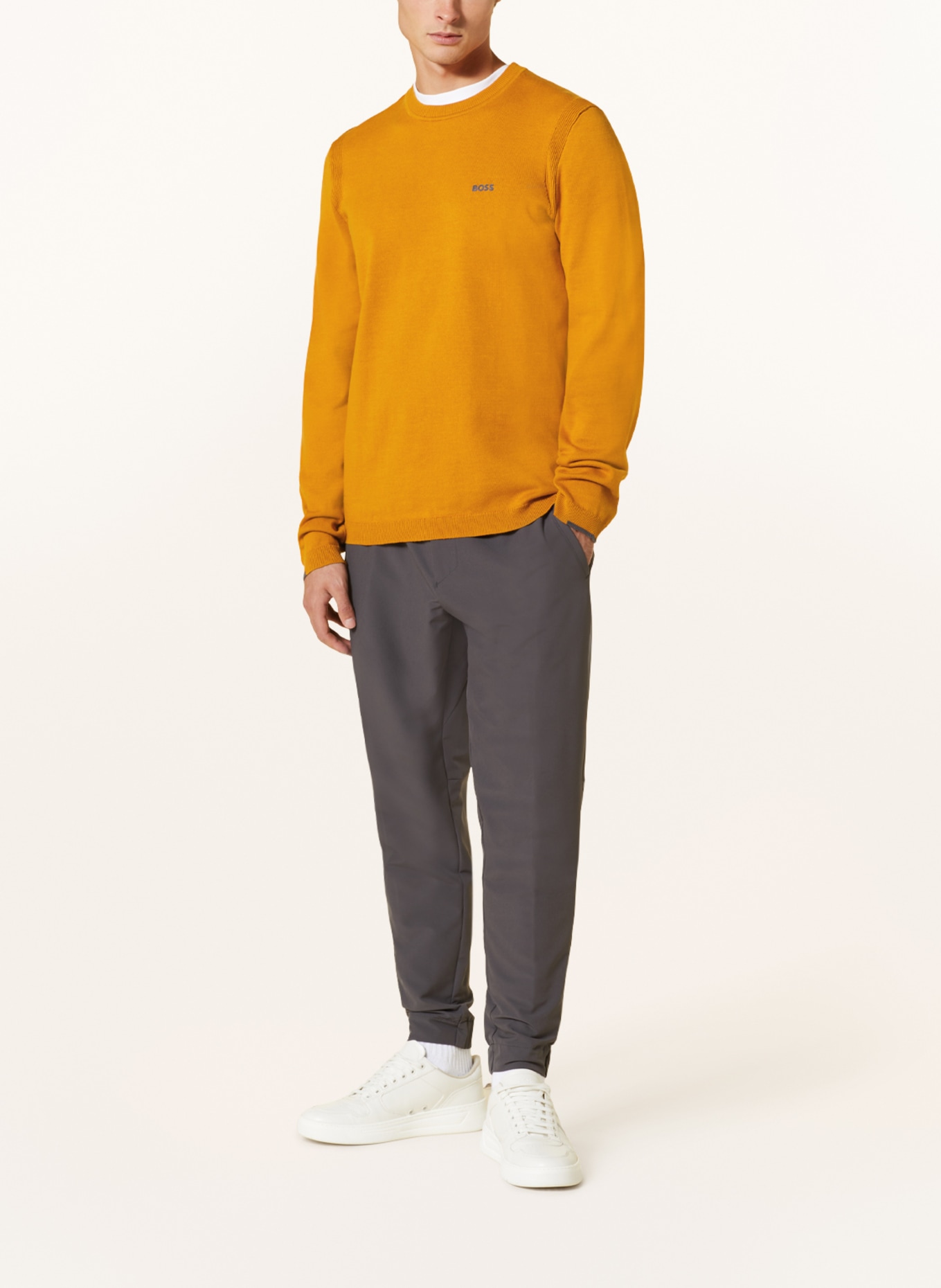 BOSS Pullover EVER-X, Farbe: DUNKELGELB (Bild 2)