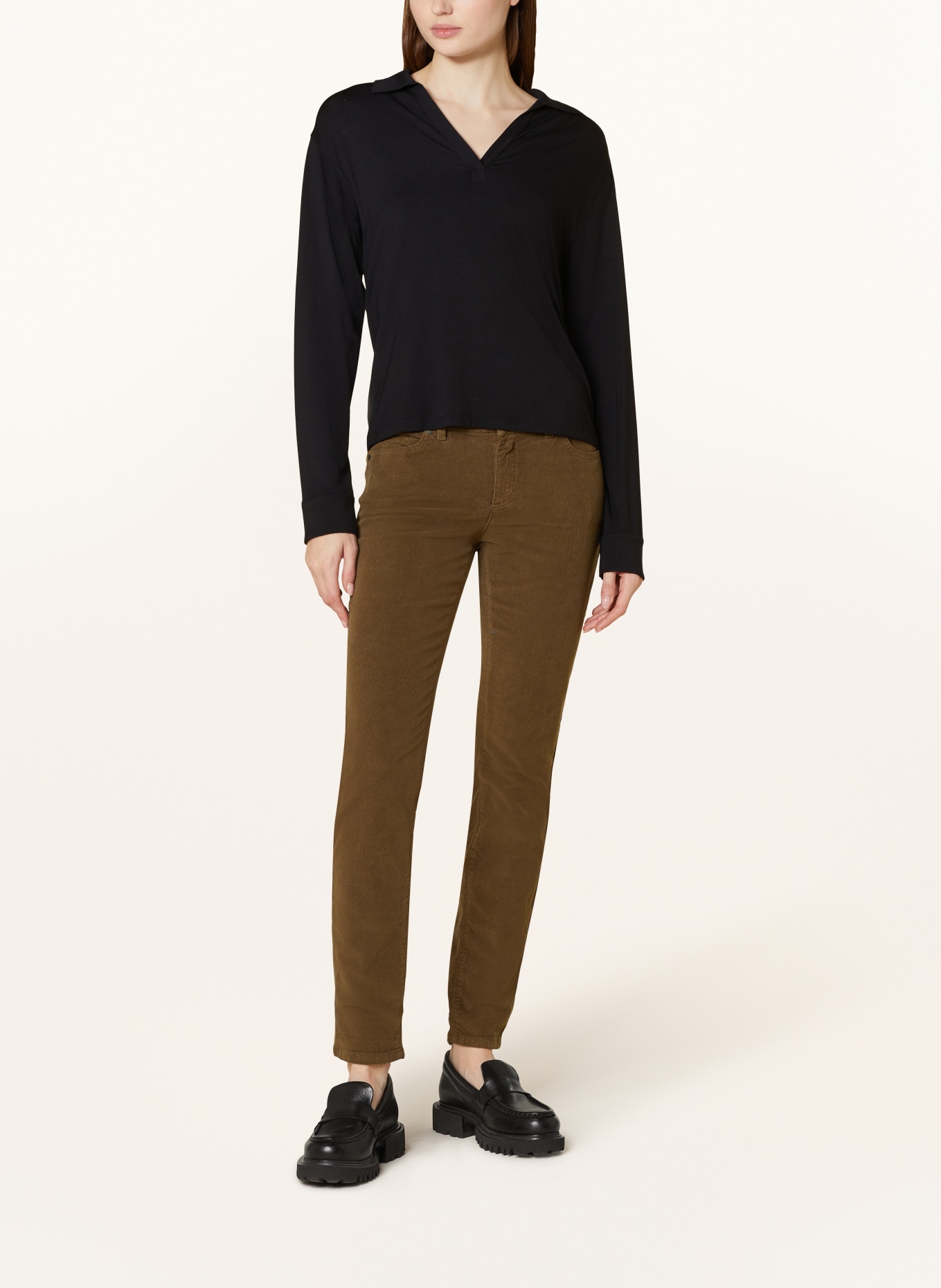Marc O'Polo Corduroy trousers, Color: OLIVE (Image 2)