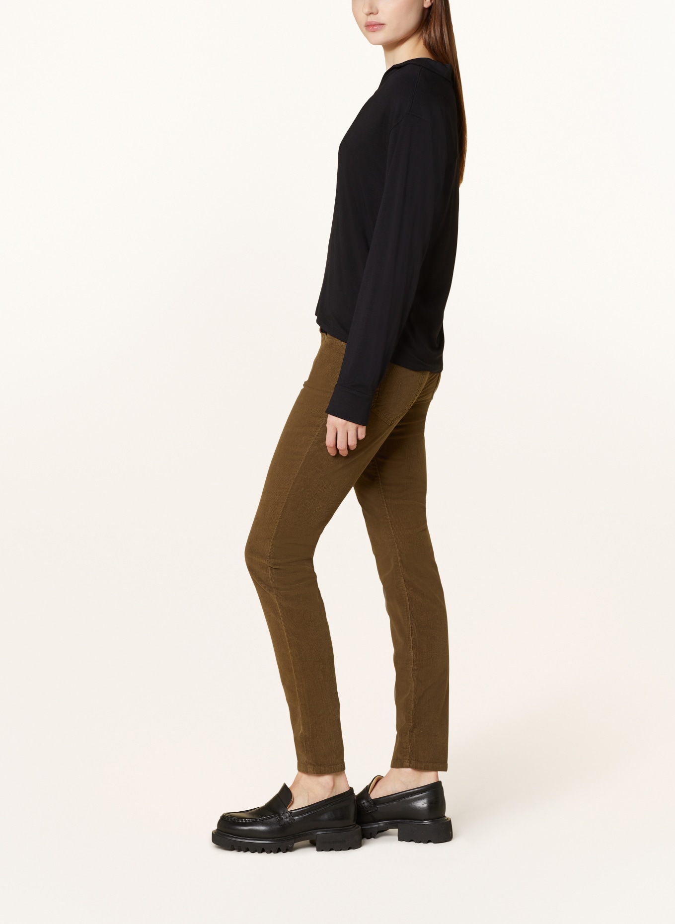 Marc O'Polo Corduroy trousers, Color: OLIVE (Image 4)