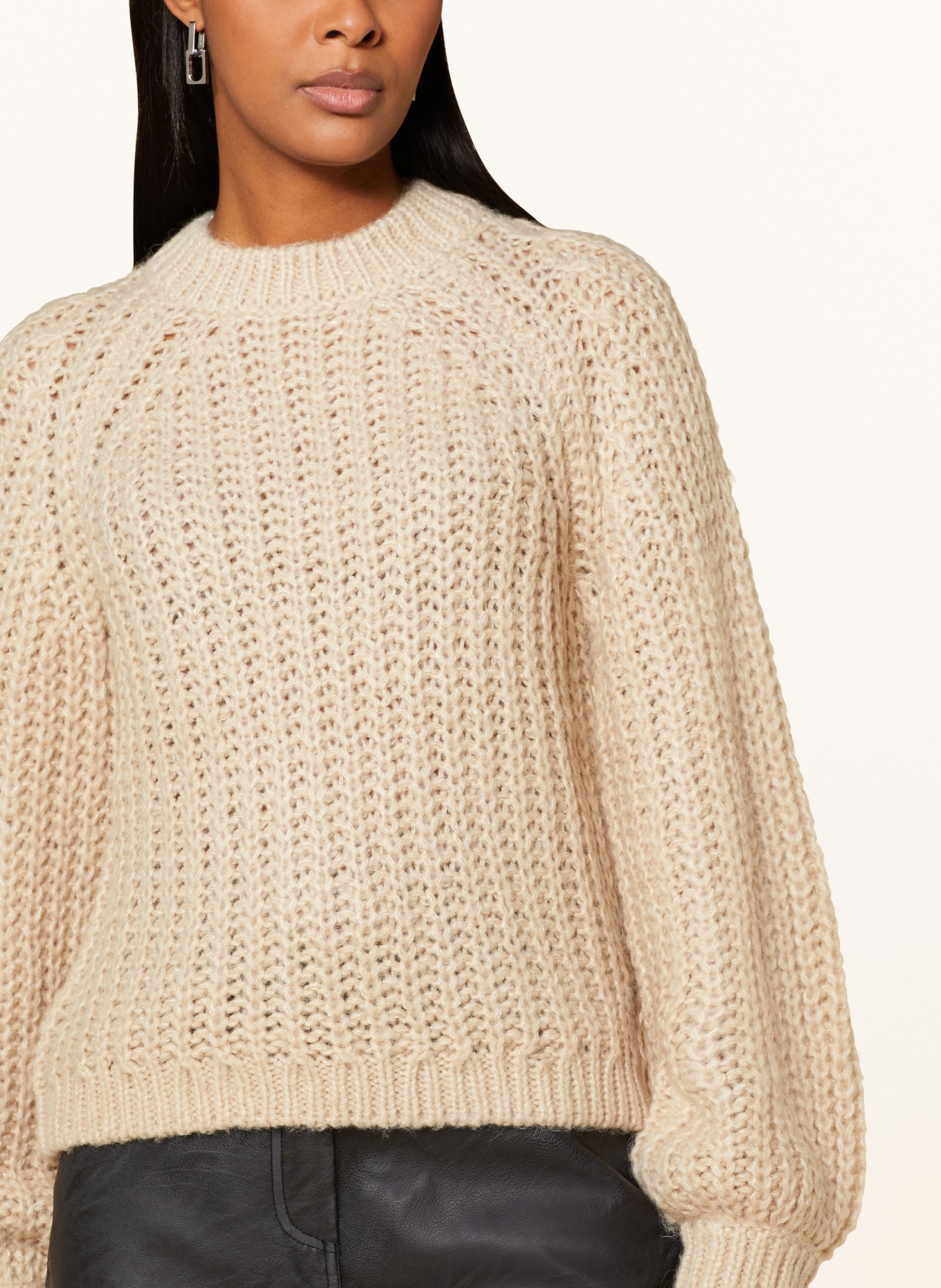 MSCH COPENHAGEN Sweater MSCHINESSE HEIDI, Color: BEIGE (Image 4)