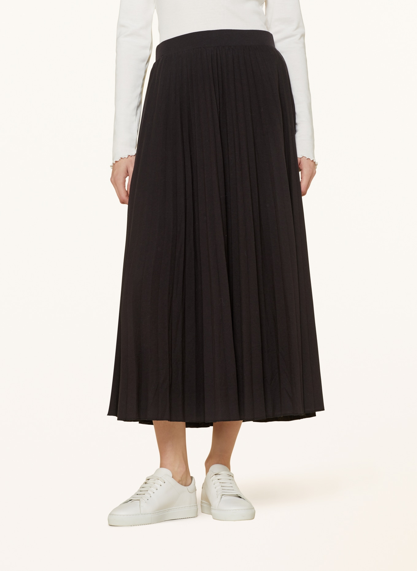 MSCH COPENHAGEN Pleated skirt MSCHERIKKE, Color: BLACK (Image 4)