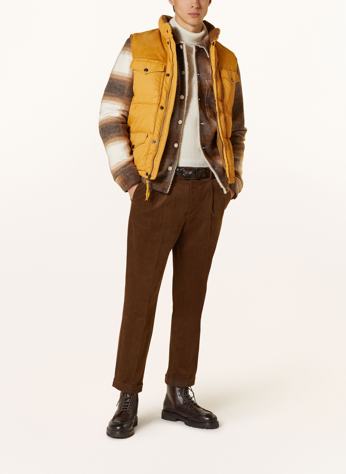 RRL Quilted vest