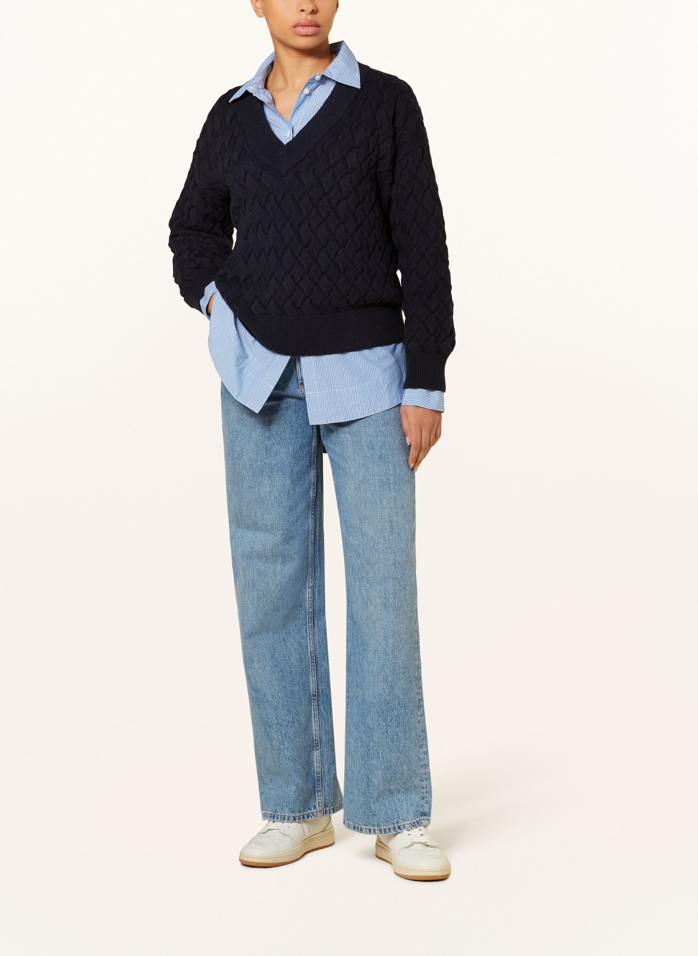 GANT Pullover, Farbe: DUNKELBLAU (Bild 2)