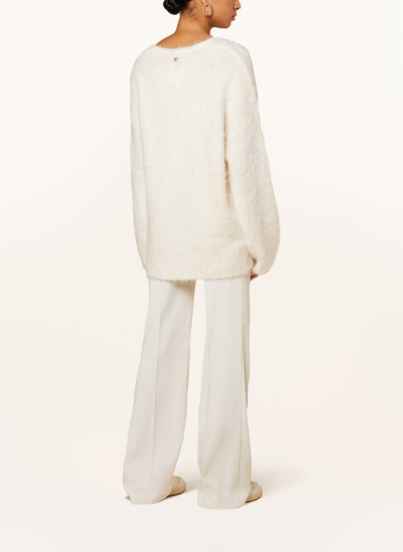 10DAYS Oversized-Pullover mit Alpaka, Farbe: ECRU (Bild 3)