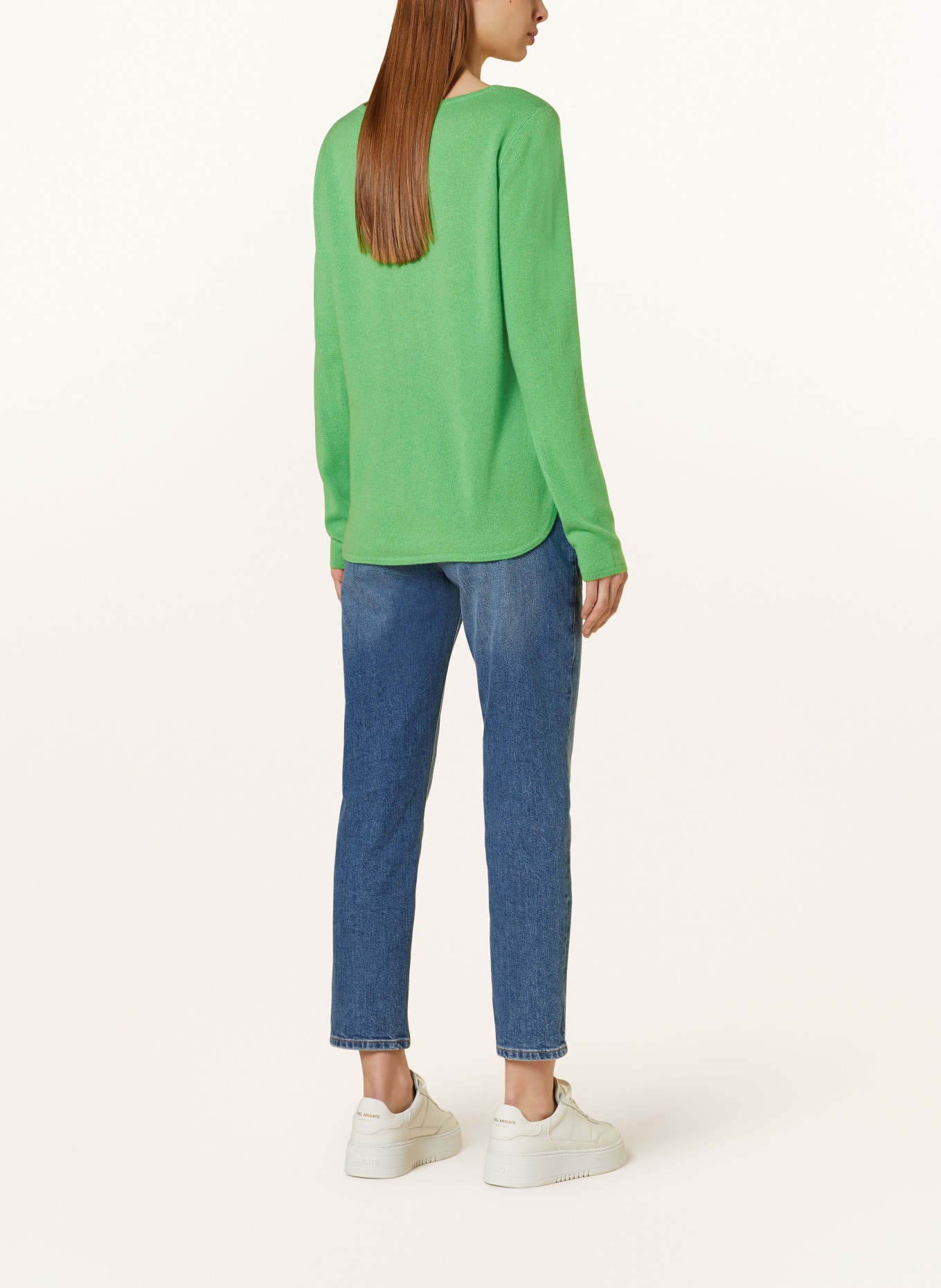 darling harbour Cashmere sweater, Color: GREEN (Image 3)