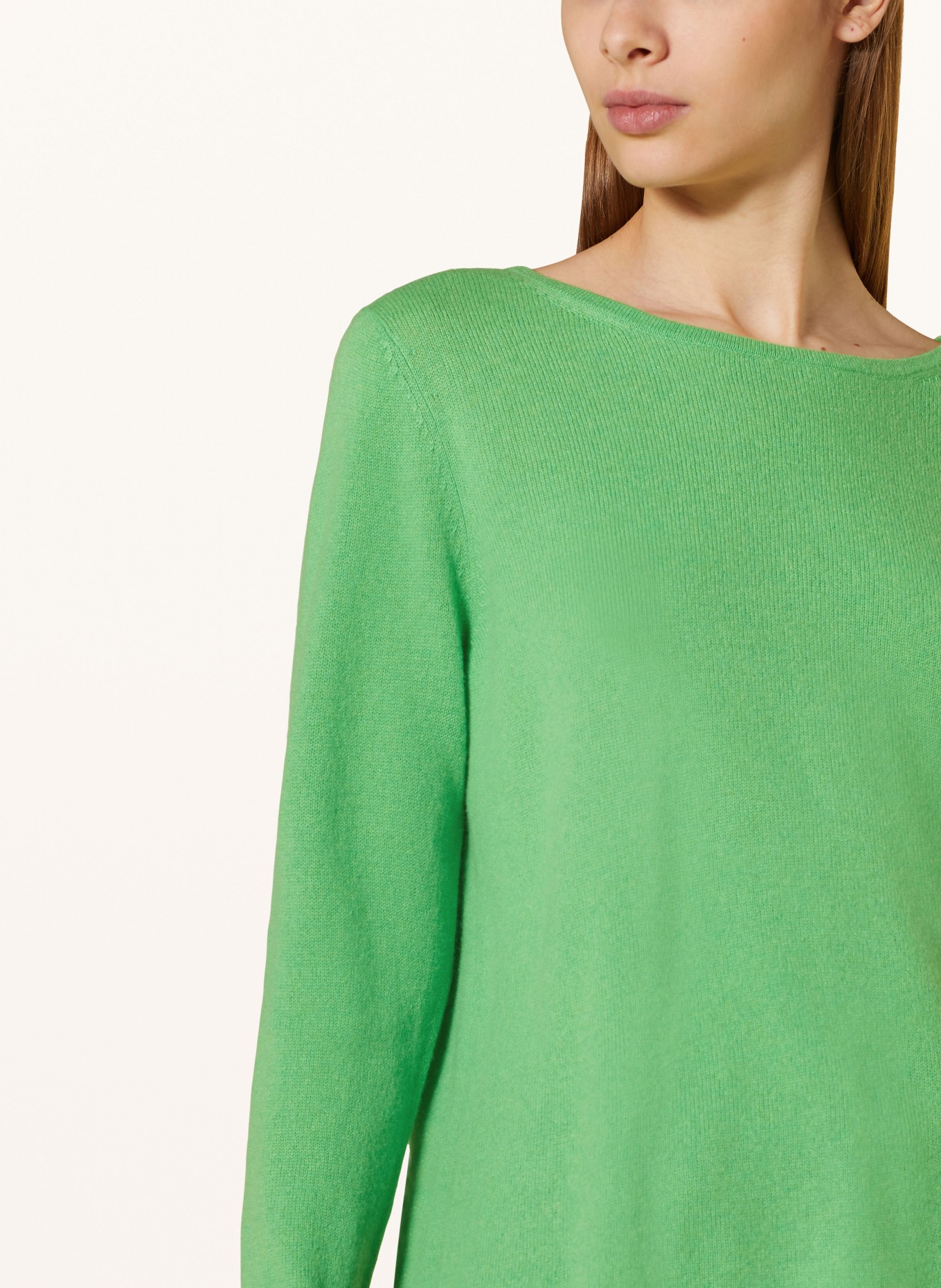 darling harbour Cashmere sweater, Color: GREEN (Image 4)