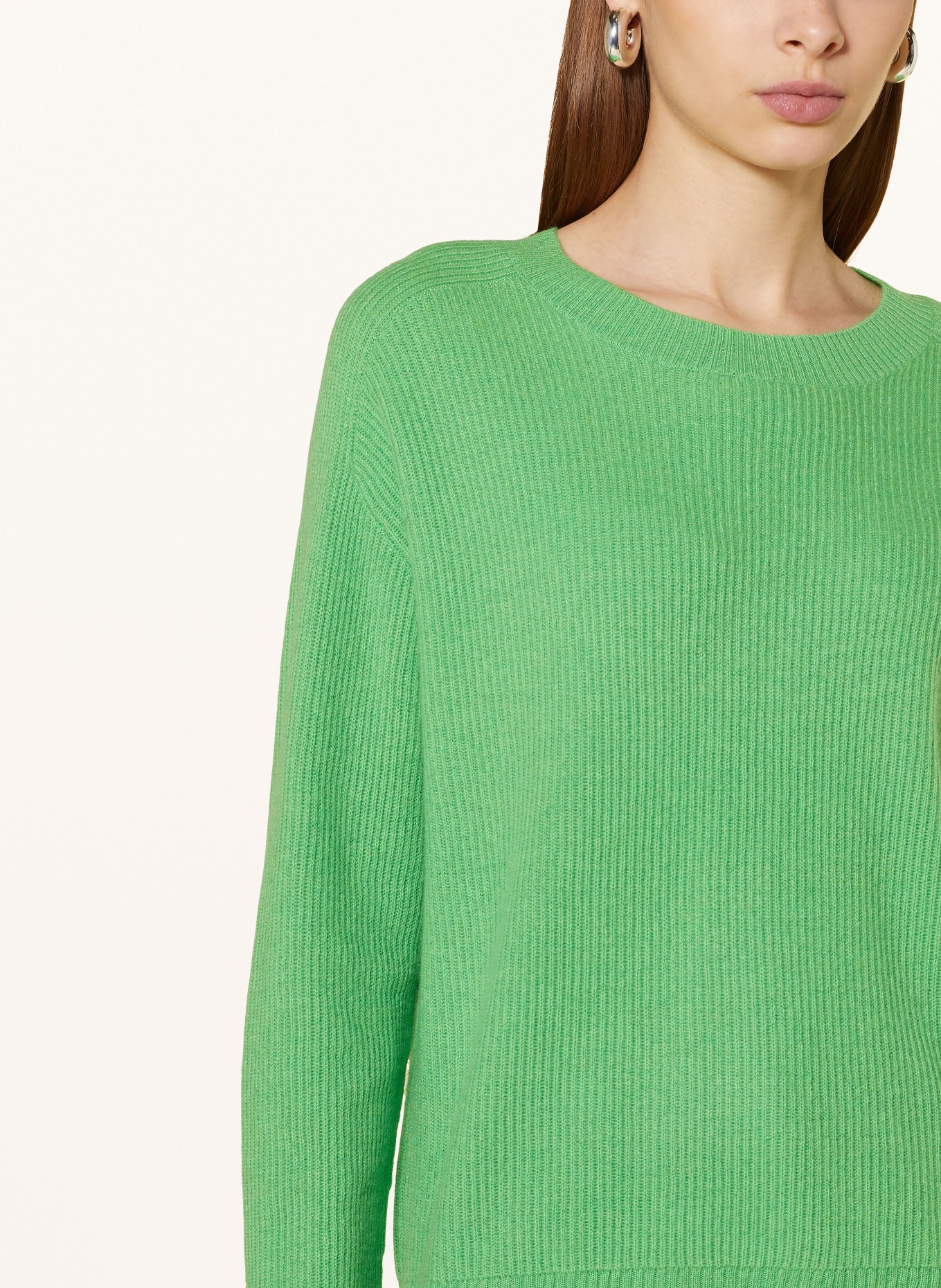 darling harbour Cashmere sweater, Color: apfelgrün (Image 4)