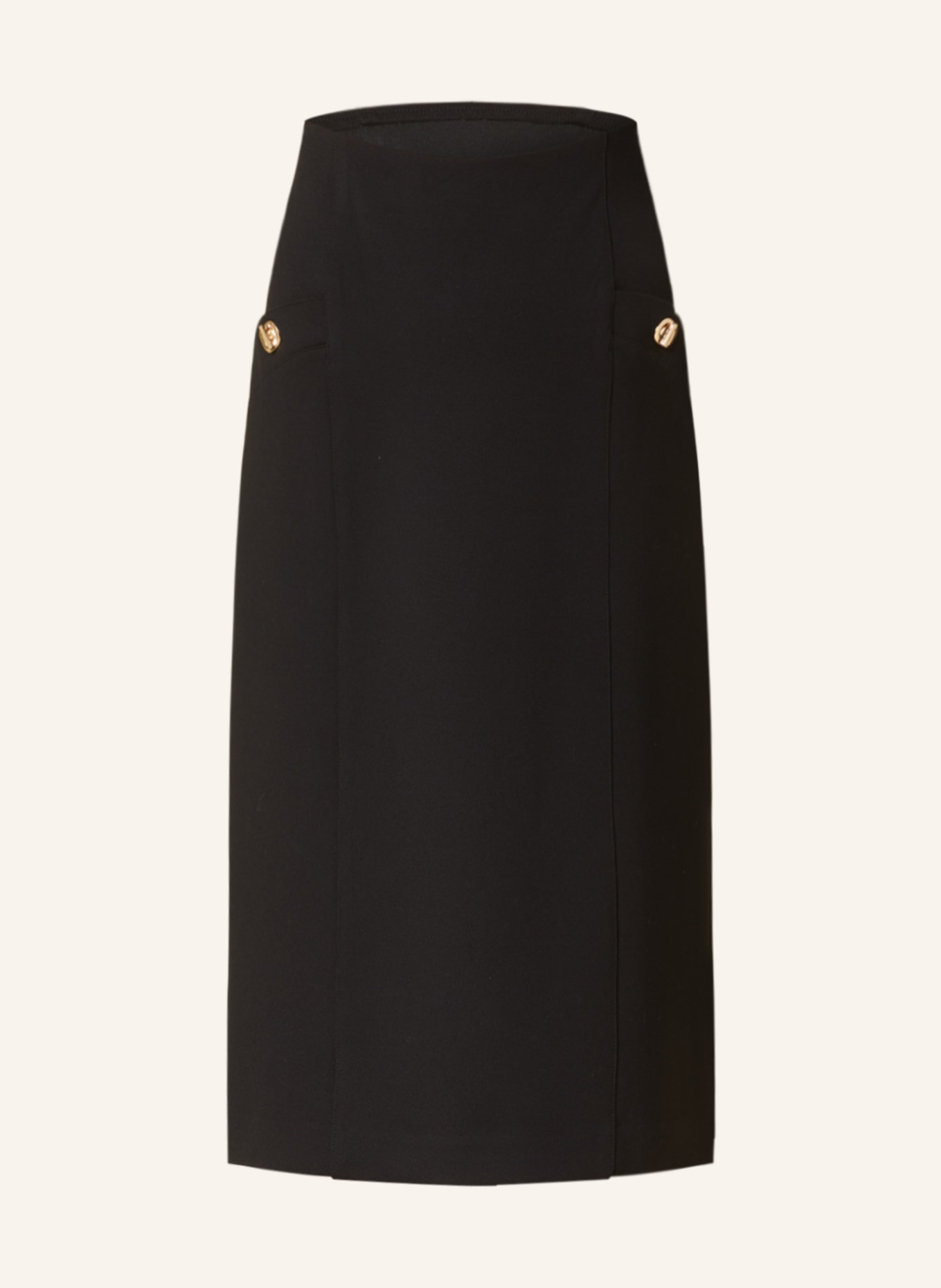 Joseph Ribkoff Jersey skirt, Color: BLACK (Image 1)