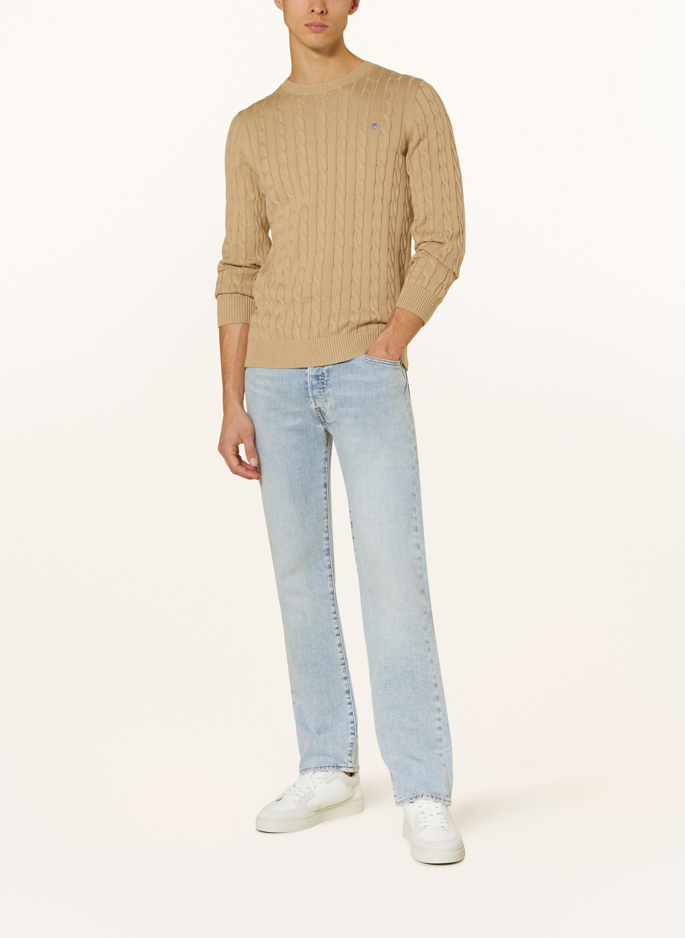 GANT Pullover, Farbe: BEIGE (Bild 2)