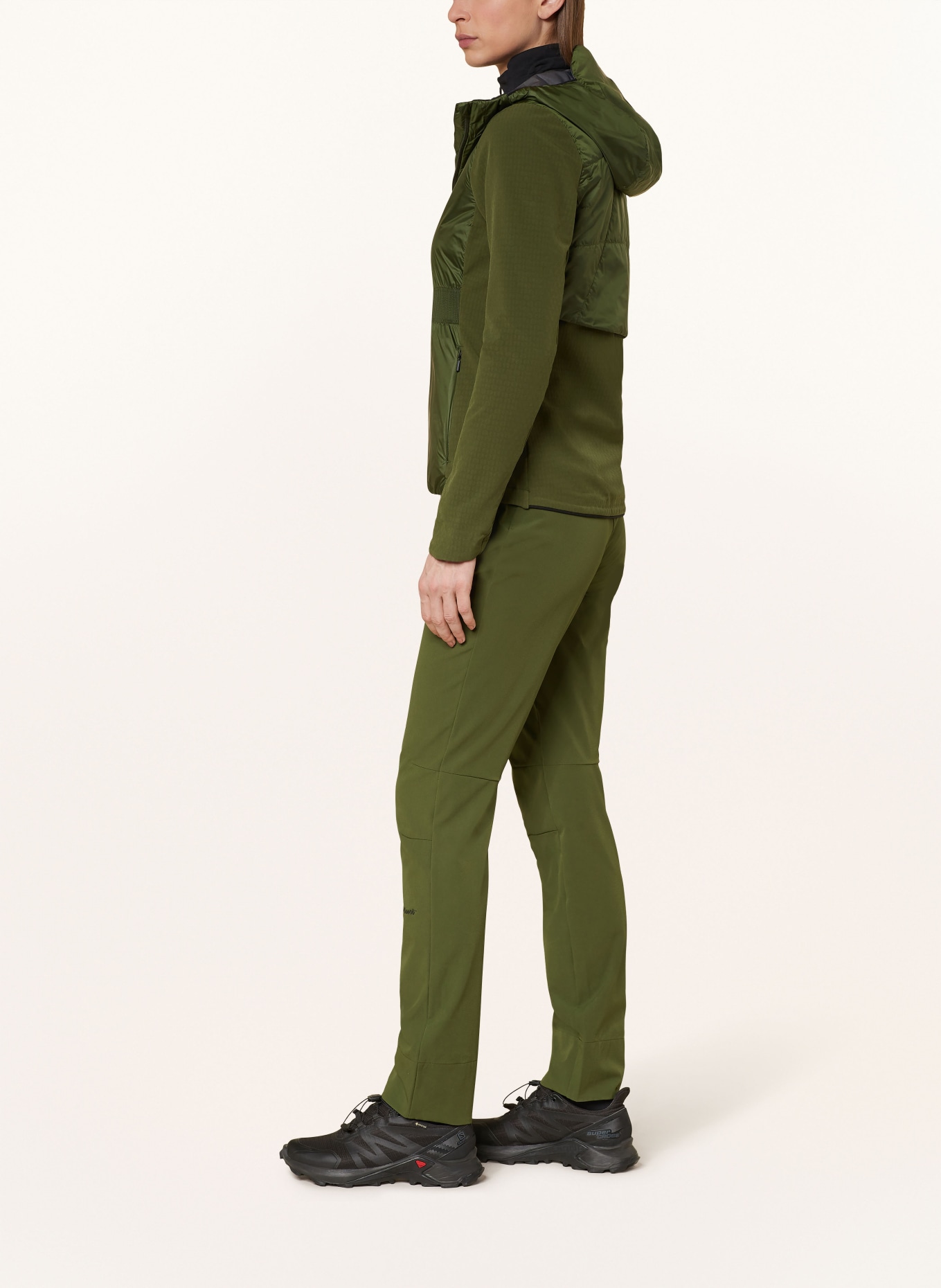 LaMunt Hybrid jacket ALBERTA REMOCA PAD®, Color: DARK GREEN (Image 4)