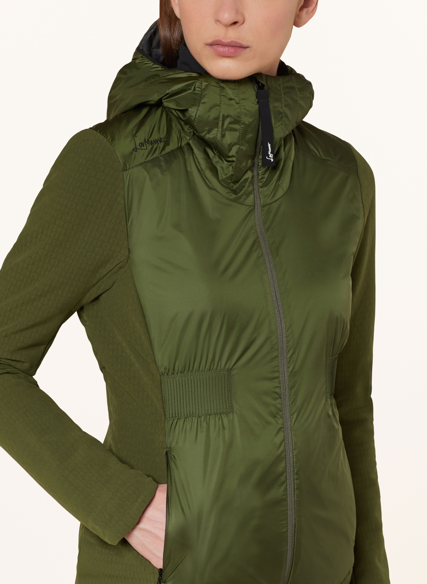 LaMunt Hybrid jacket ALBERTA REMOCA PAD®, Color: DARK GREEN (Image 5)