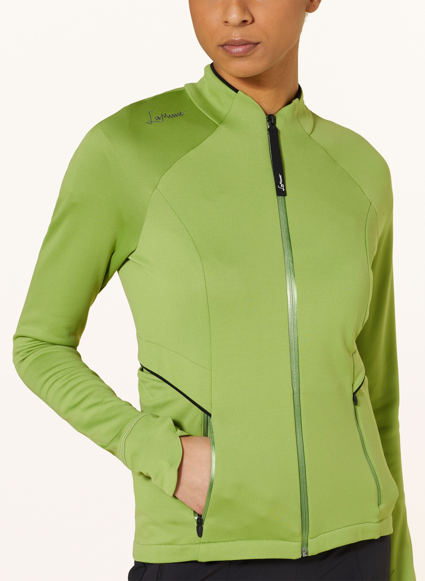LaMunt Mid-layer jacket BARBARA, Color: LIGHT GREEN (Image 4)