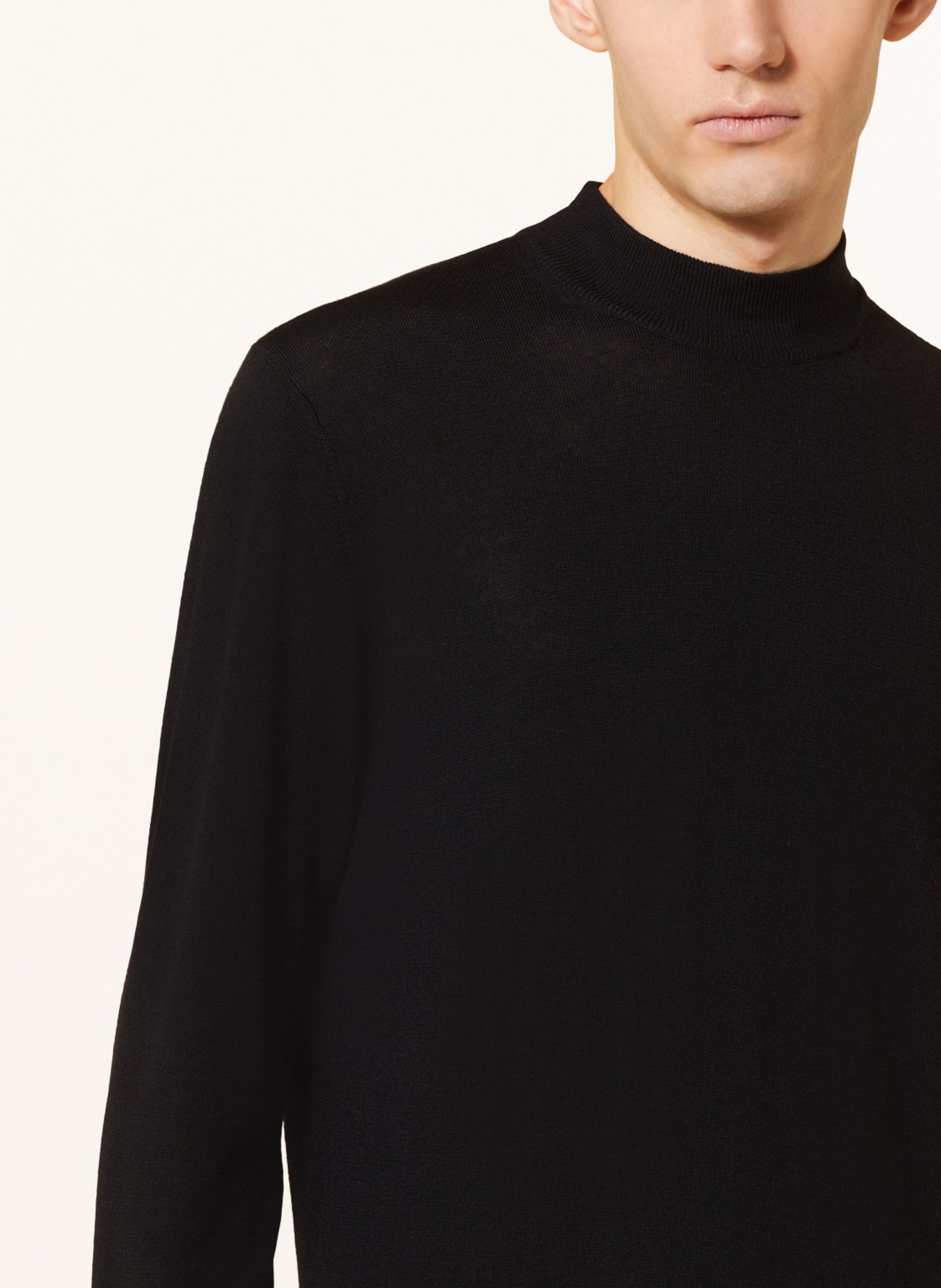 BALDESSARINI Sweater: BLACK
