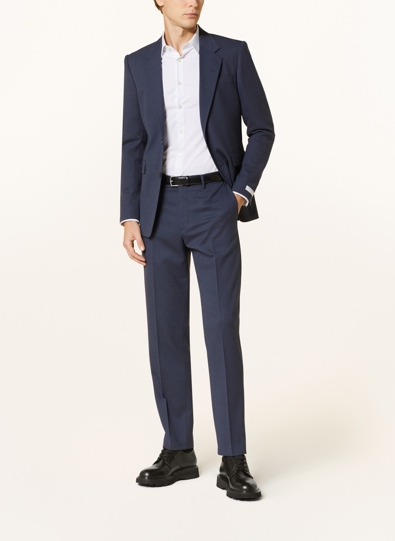 TIGER OF SWEDEN Oblekové kalhoty TENSE Regular Fit, Barva: 231 Dusty blue (Obrázek 2)