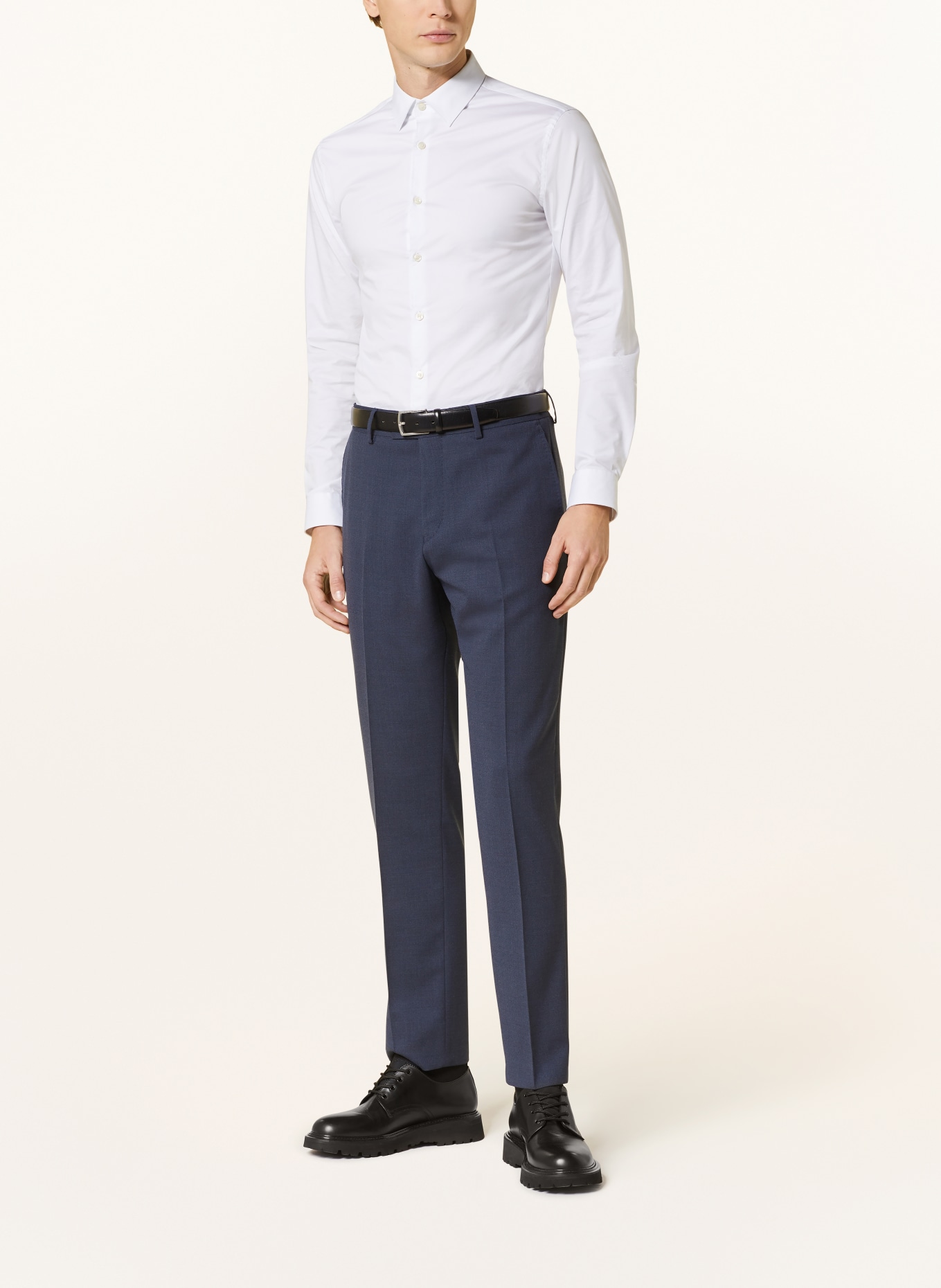 TIGER OF SWEDEN Oblekové kalhoty TENSE Regular Fit, Barva: 231 Dusty blue (Obrázek 3)