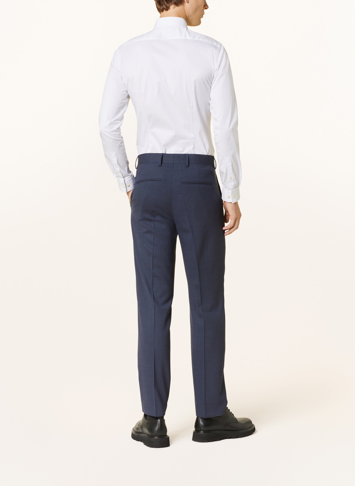 TIGER OF SWEDEN Spodnie garniturowe TENSE regular fit, Kolor: 231 Dusty blue (Obrazek 4)