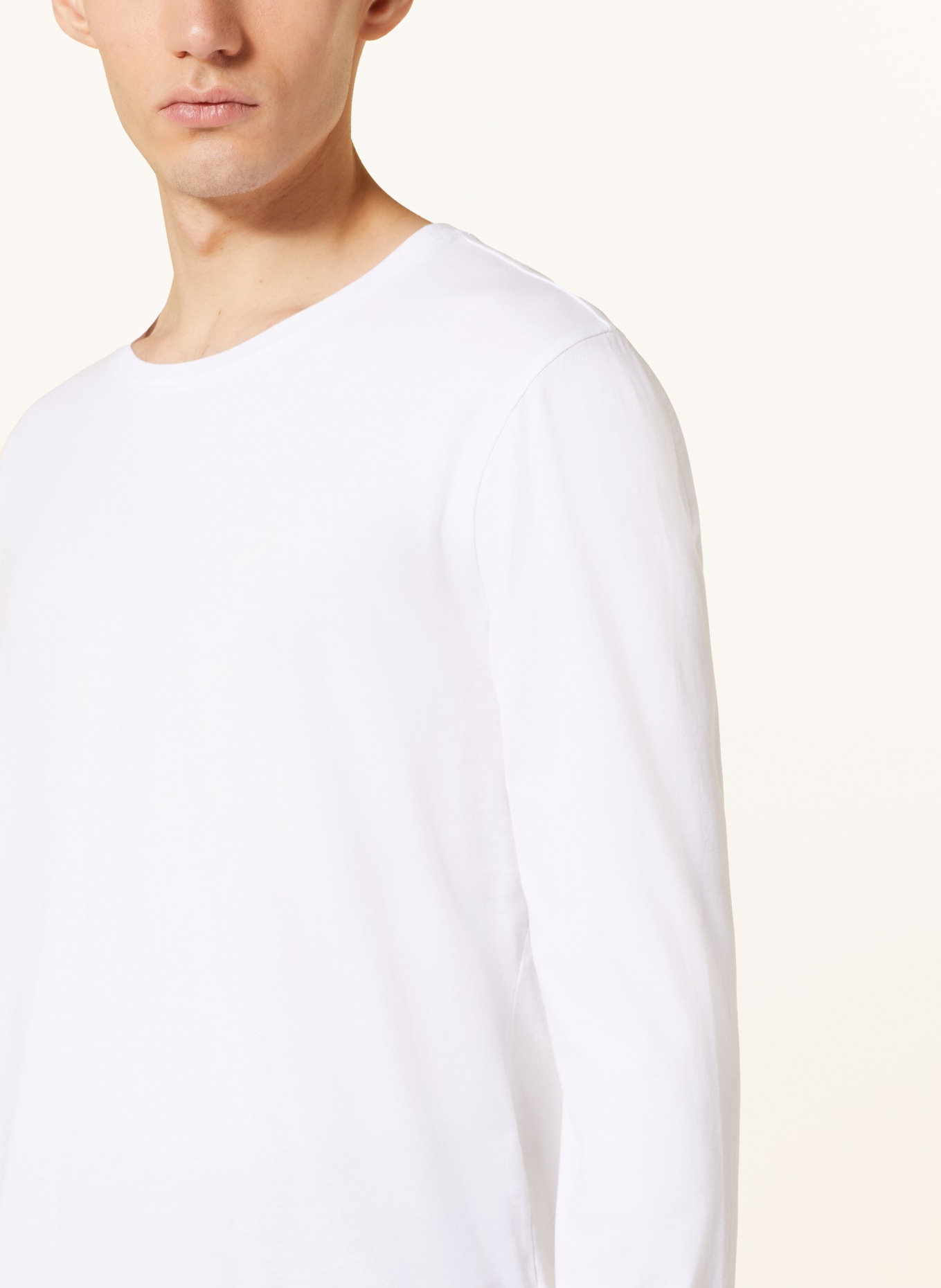 ARMEDANGELS Long sleeve shirt AALBIE, Color: WHITE (Image 5)