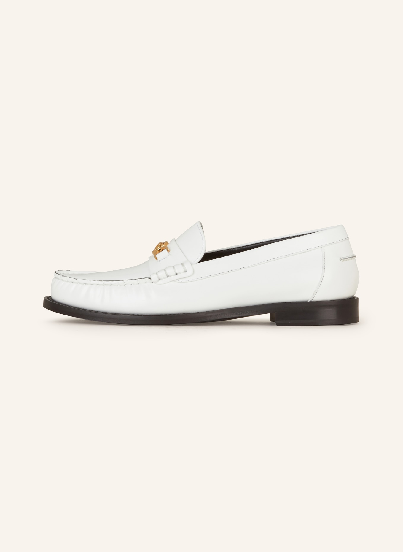 VERSACE Loafers MEDUSA, Color: WHITE (Image 4)