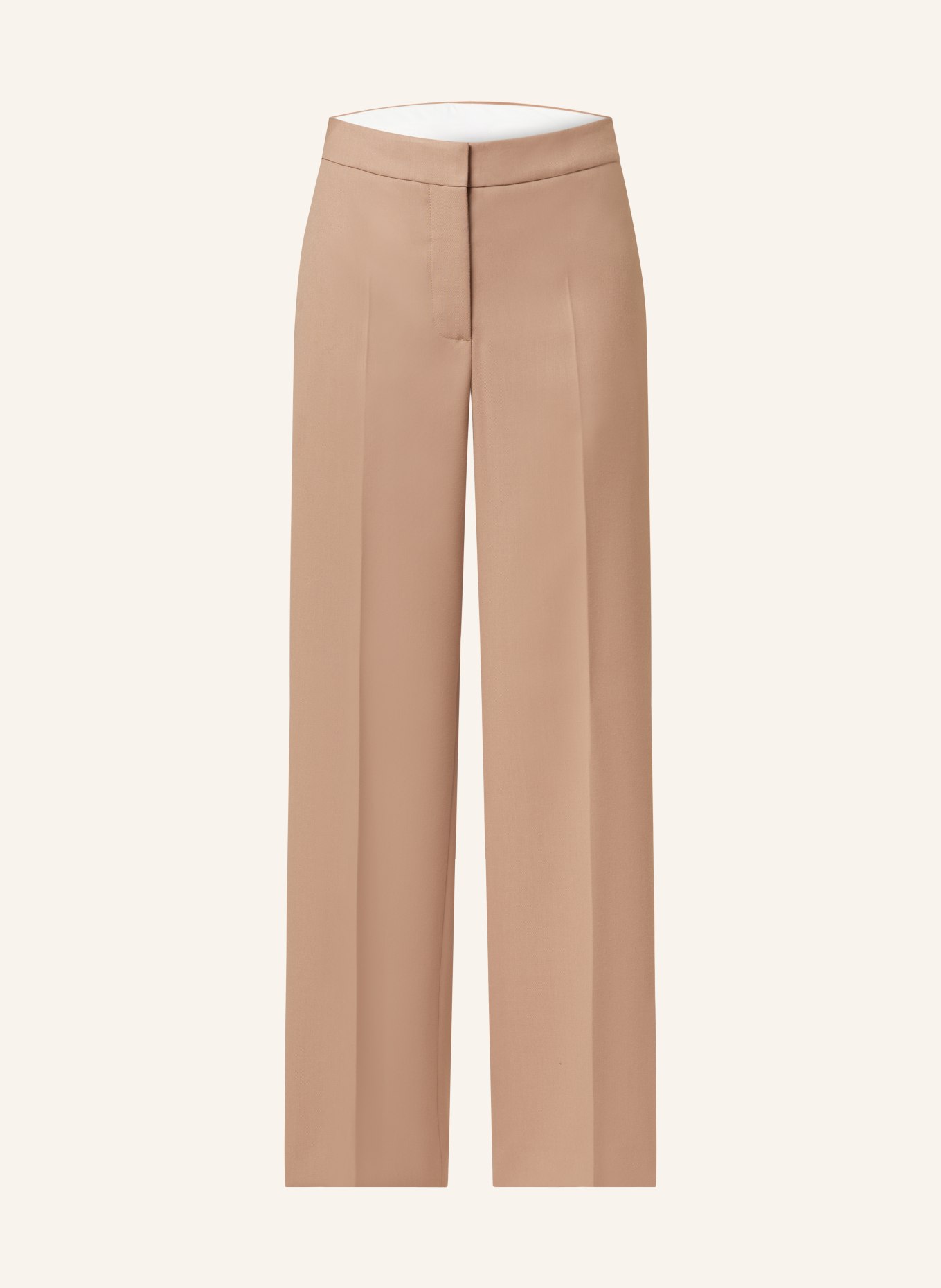 Calvin Klein Wide leg trousers, Color: CAMEL (Image 1)