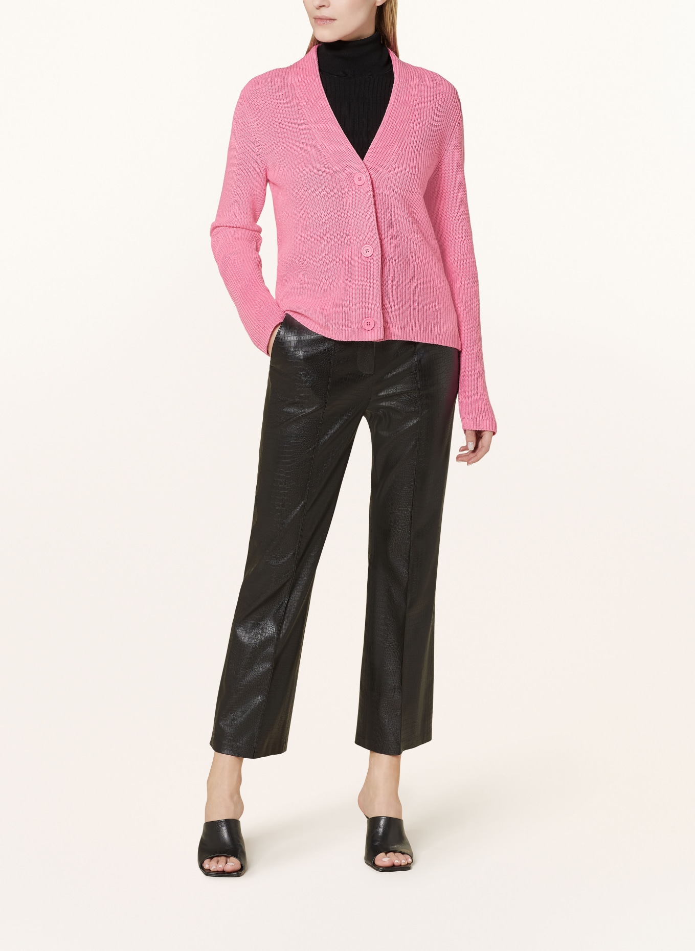 darling harbour Cardigan, Color: PINK (Image 2)