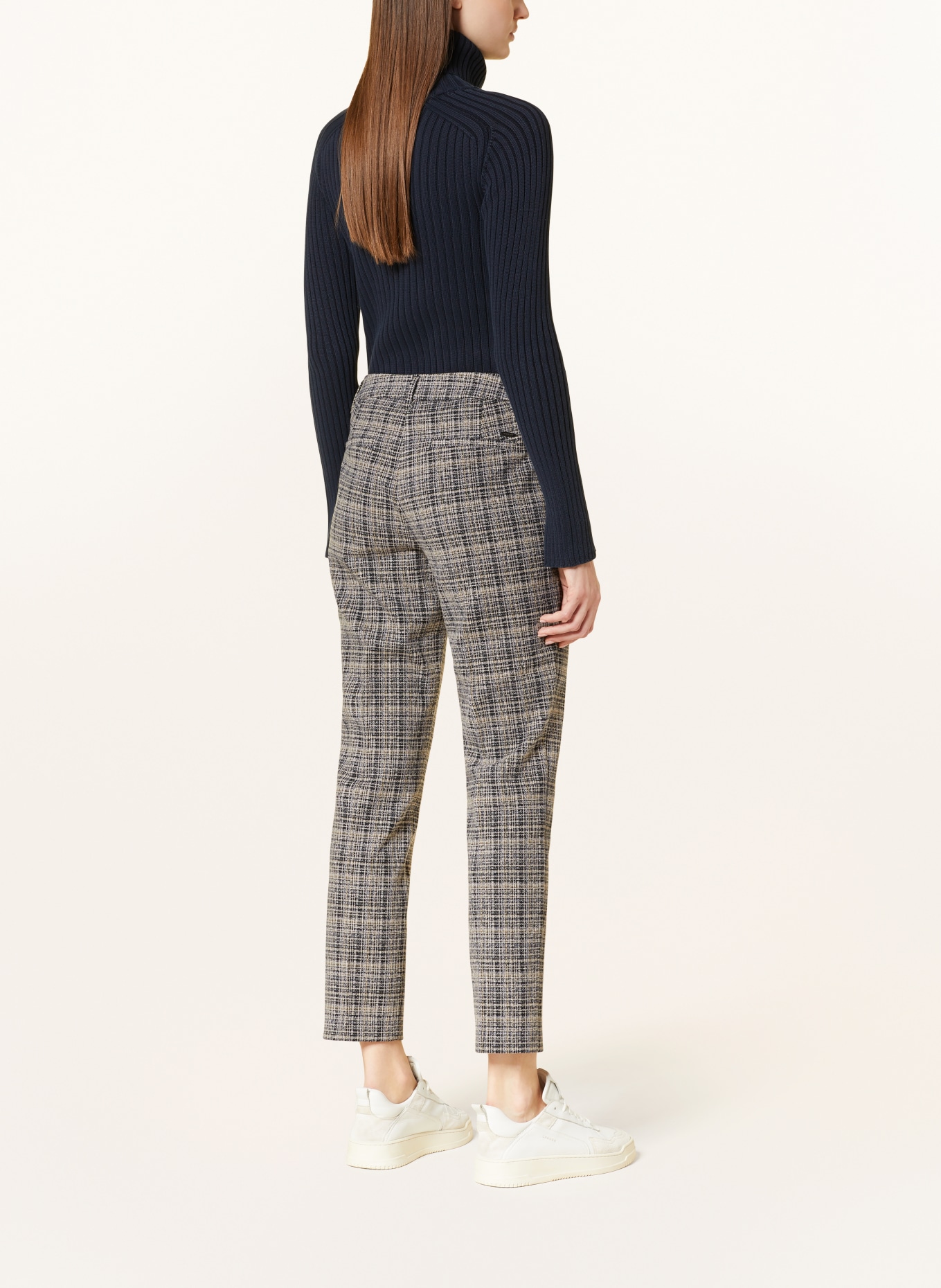 BETTY&CO Trousers, Color: BLACK/ BEIGE (Image 3)