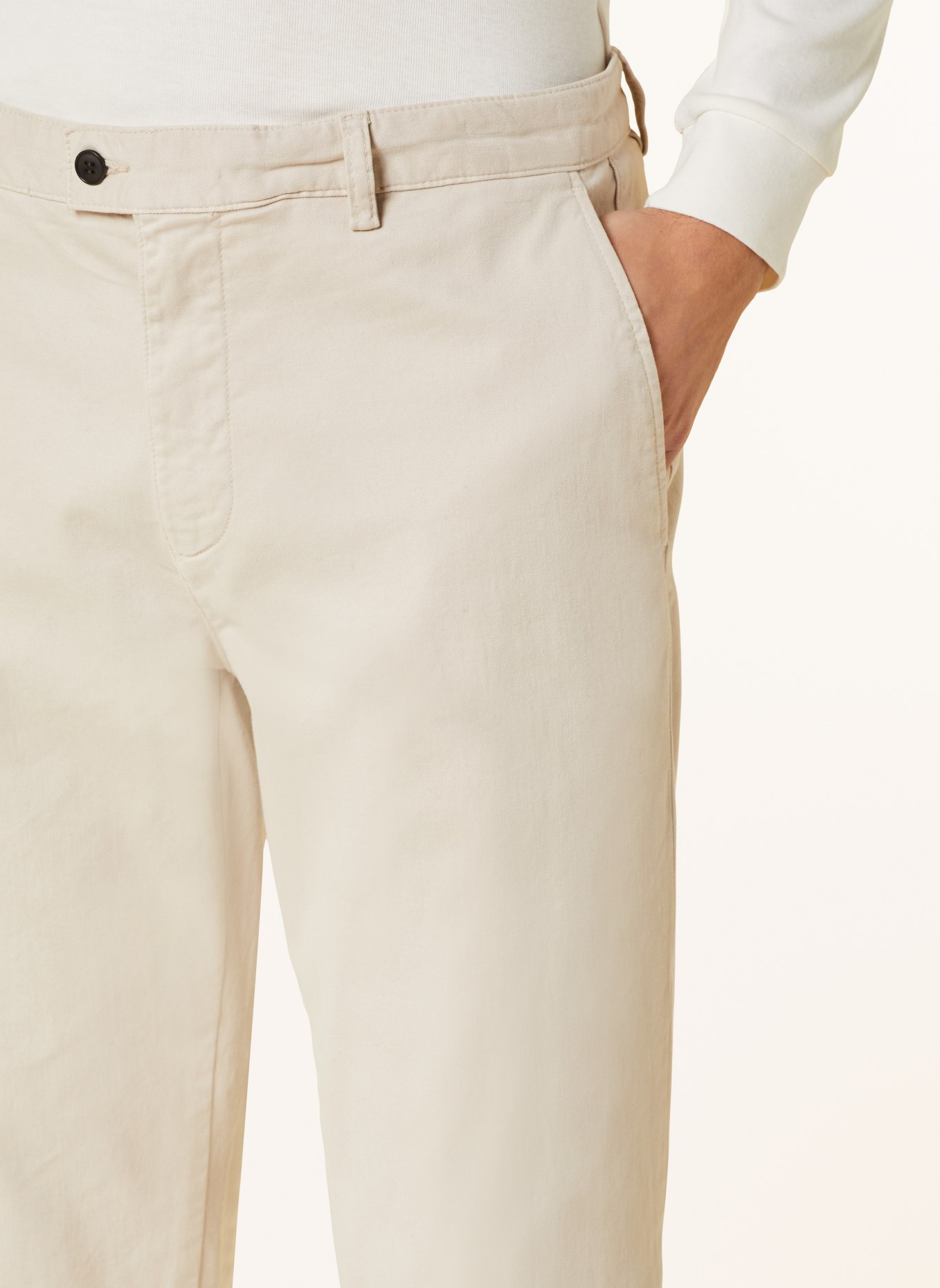 TIGER OF SWEDEN Chino kalhoty CAIDON Regular Fit, Barva: KRÉMOVÁ (Obrázek 5)