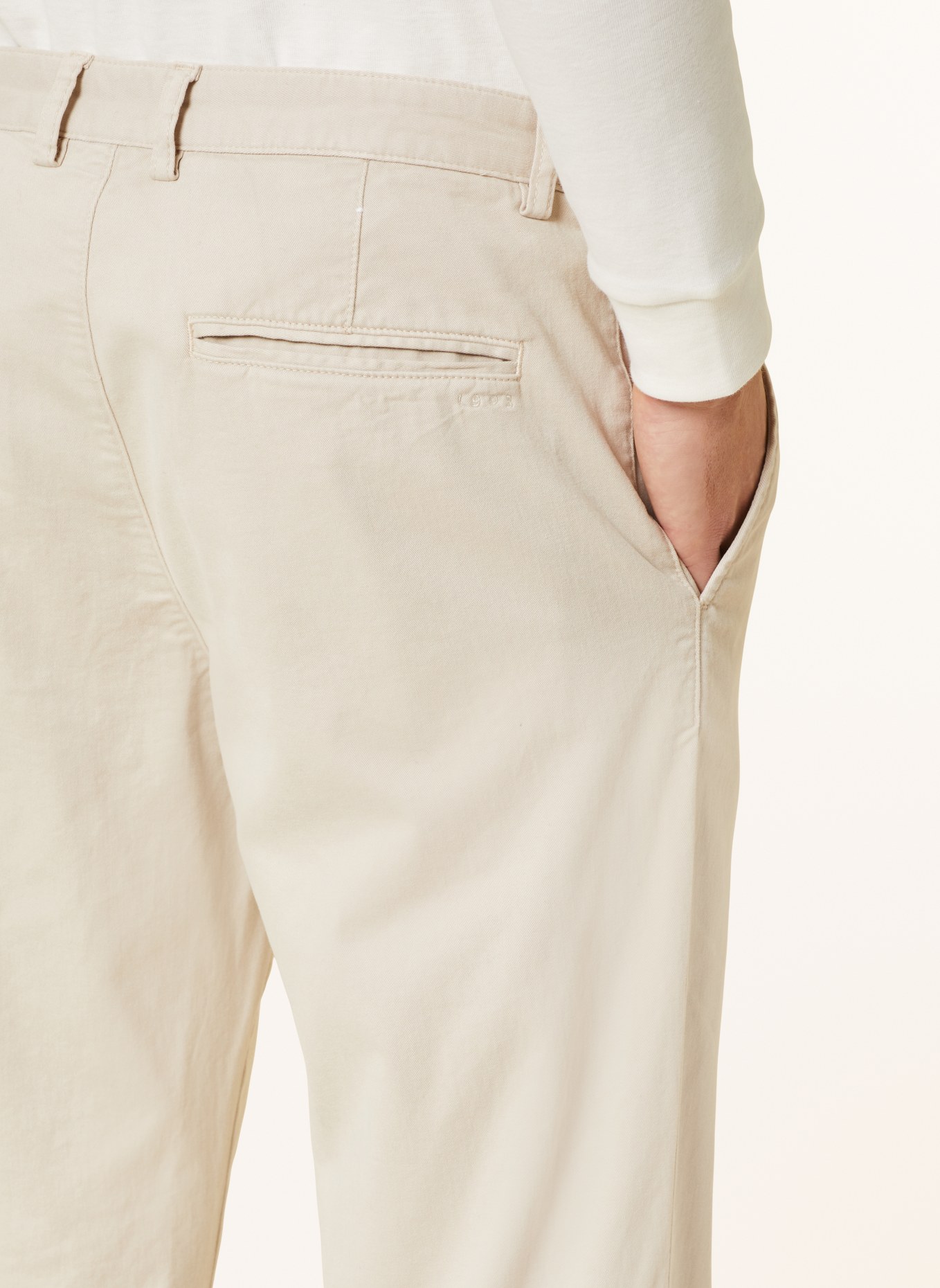 TIGER OF SWEDEN Chino kalhoty CAIDON Regular Fit, Barva: KRÉMOVÁ (Obrázek 6)
