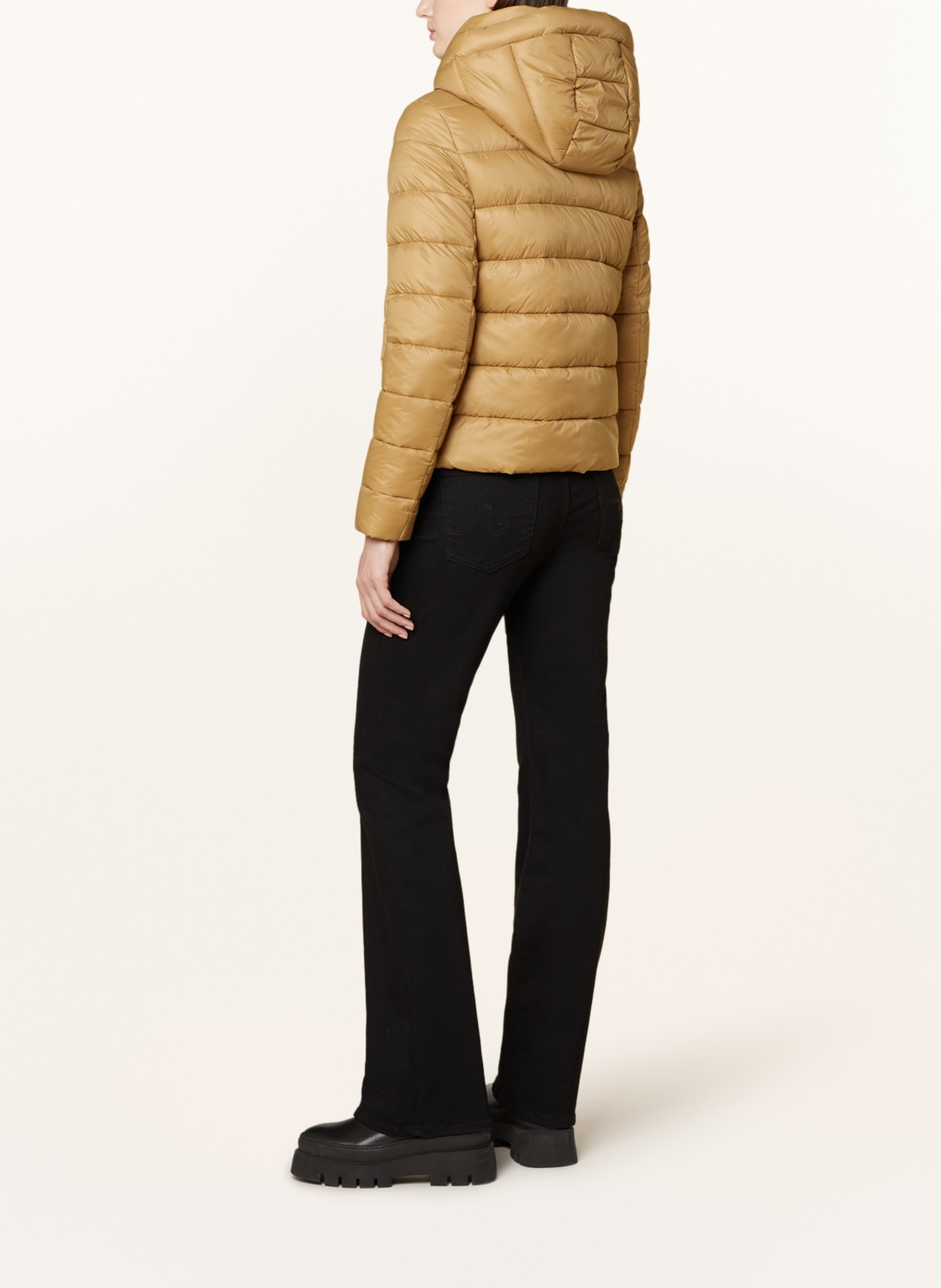 Marc O'Polo Quilted jacket with detachable hood, Color: CAMEL (Image 3)