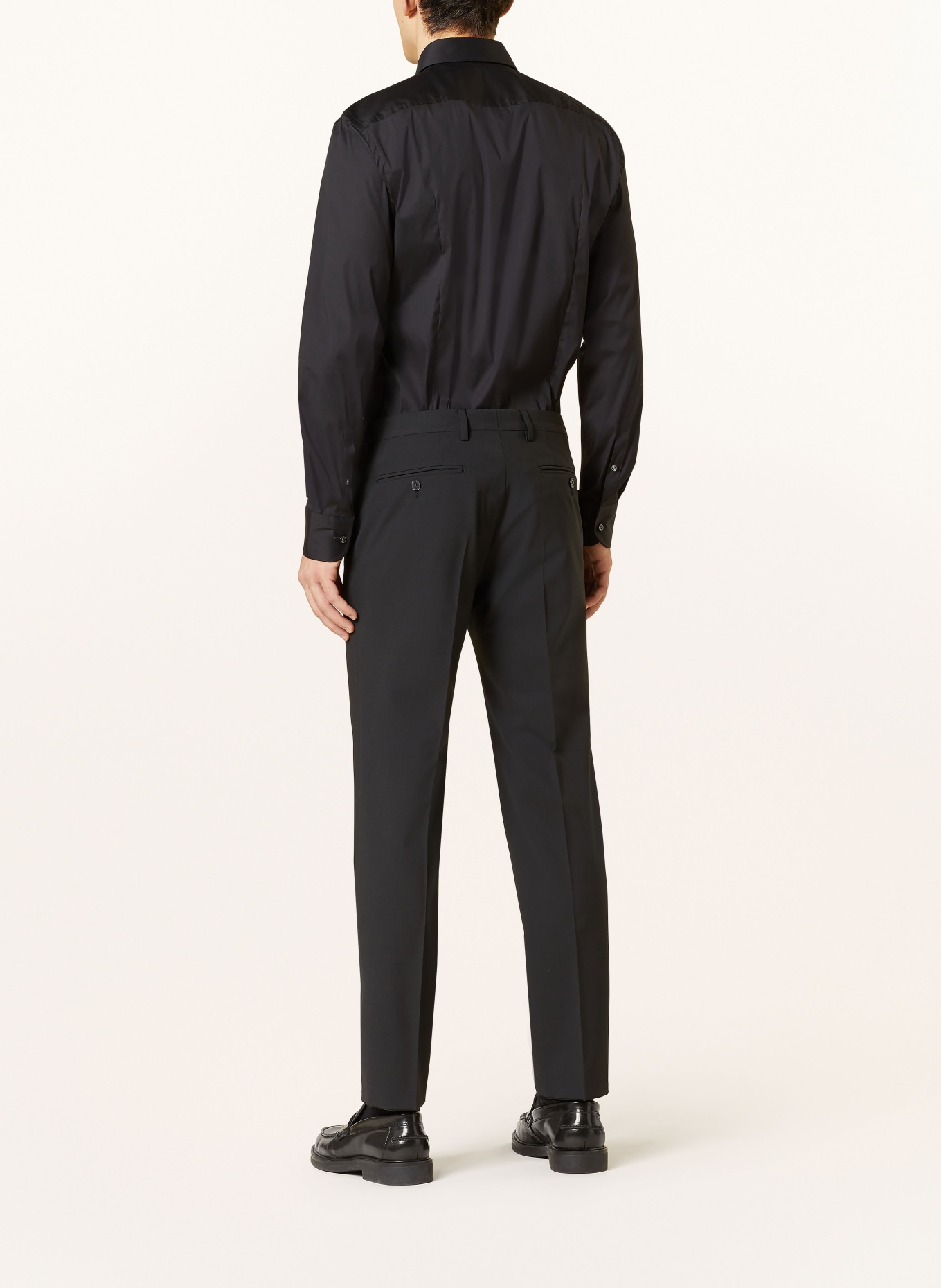 BALDESSARINI Suit trousers MASSA slim fit, Color: 9000 SCHWARZ (Image 4)