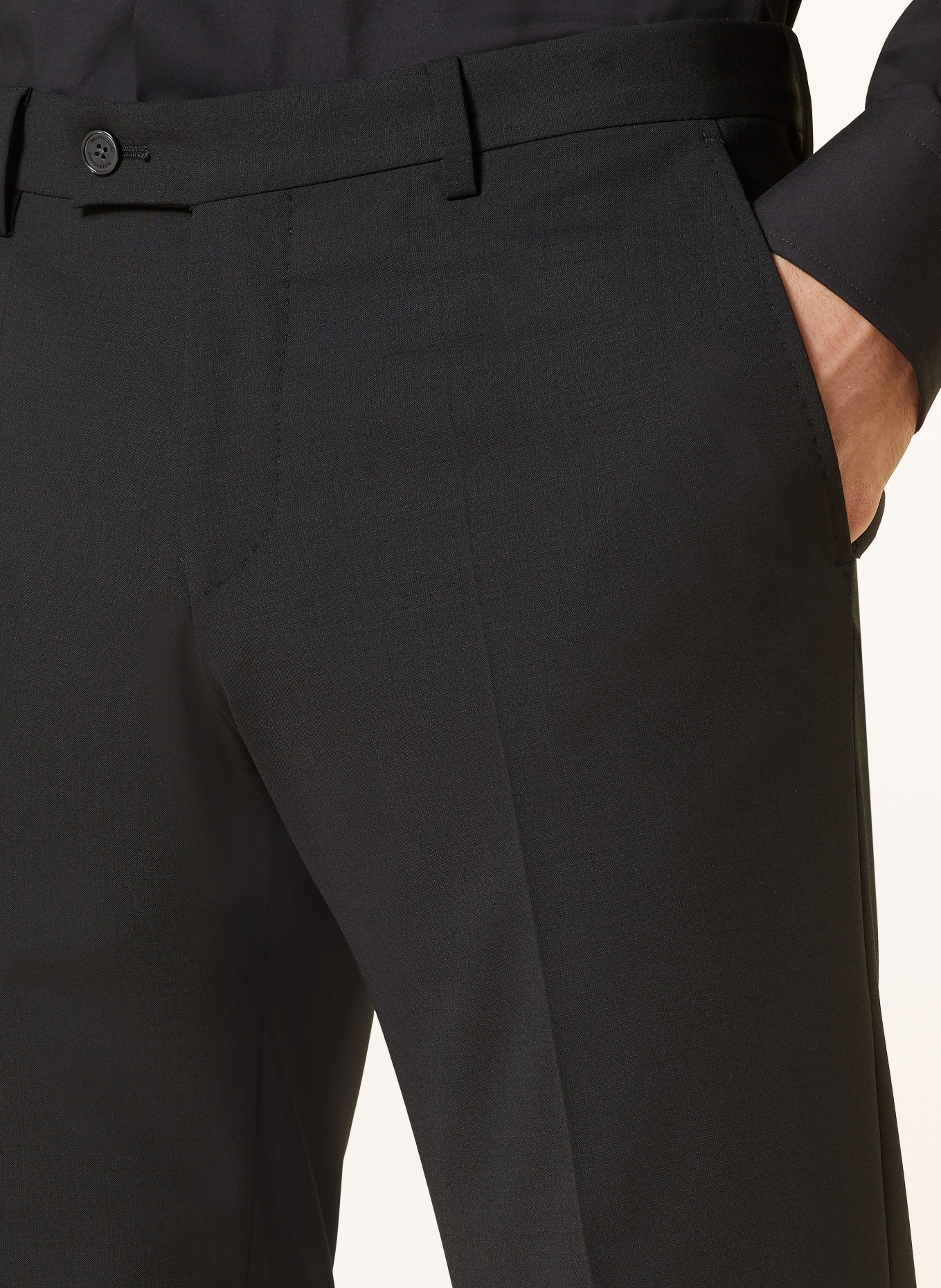 BALDESSARINI Spodnie garniturowe MASSA slim fit, Kolor: 9000 SCHWARZ (Obrazek 6)
