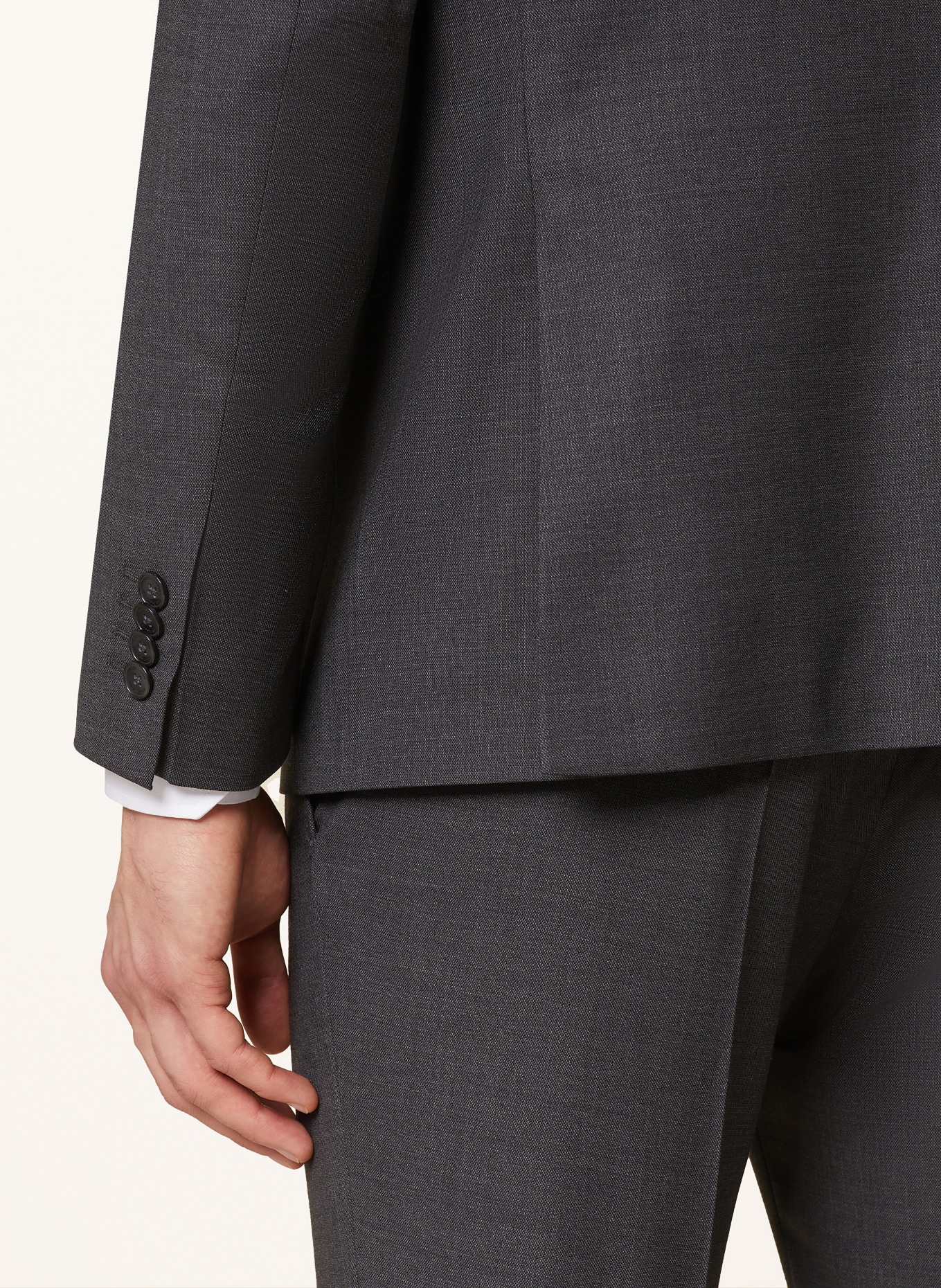 BALDESSARINI Suit jacket Slim Fit, Color: 9528 Black Beauty Melange (Image 6)