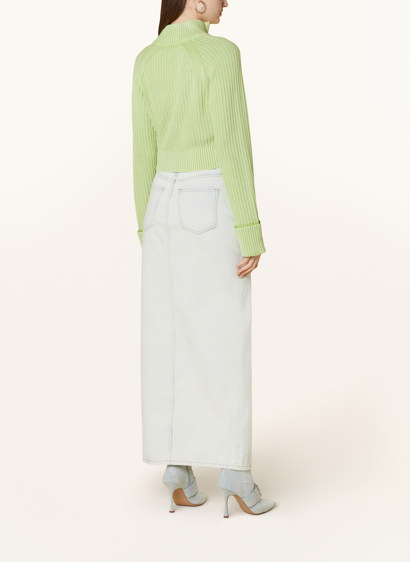 Calvin Klein Jeans Kardigan, Kolor: JASNOZIELONY (Obrazek 3)