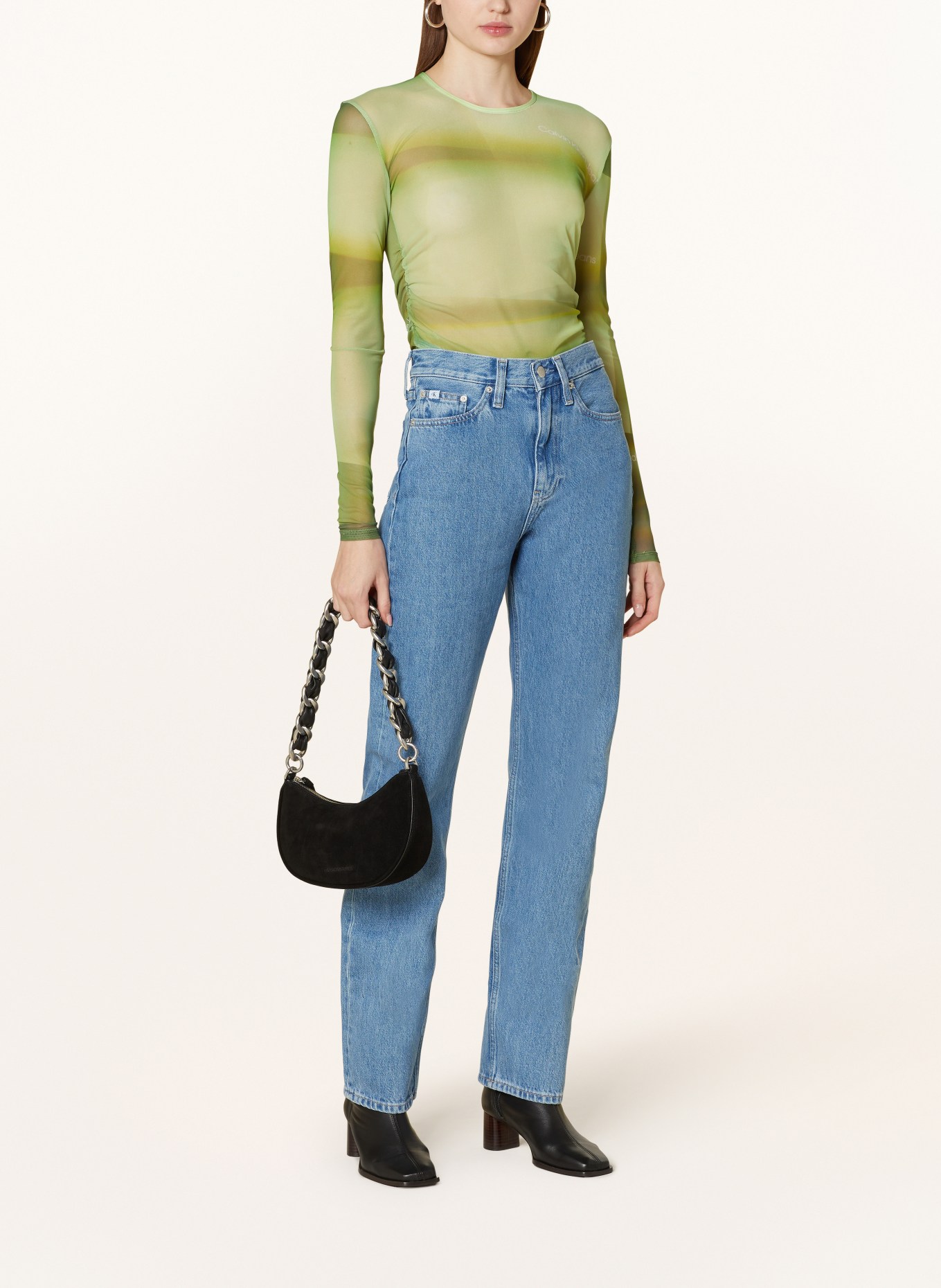 Calvin Klein Jeans Straight džíny, Barva: 1AA Denim Light (Obrázek 2)