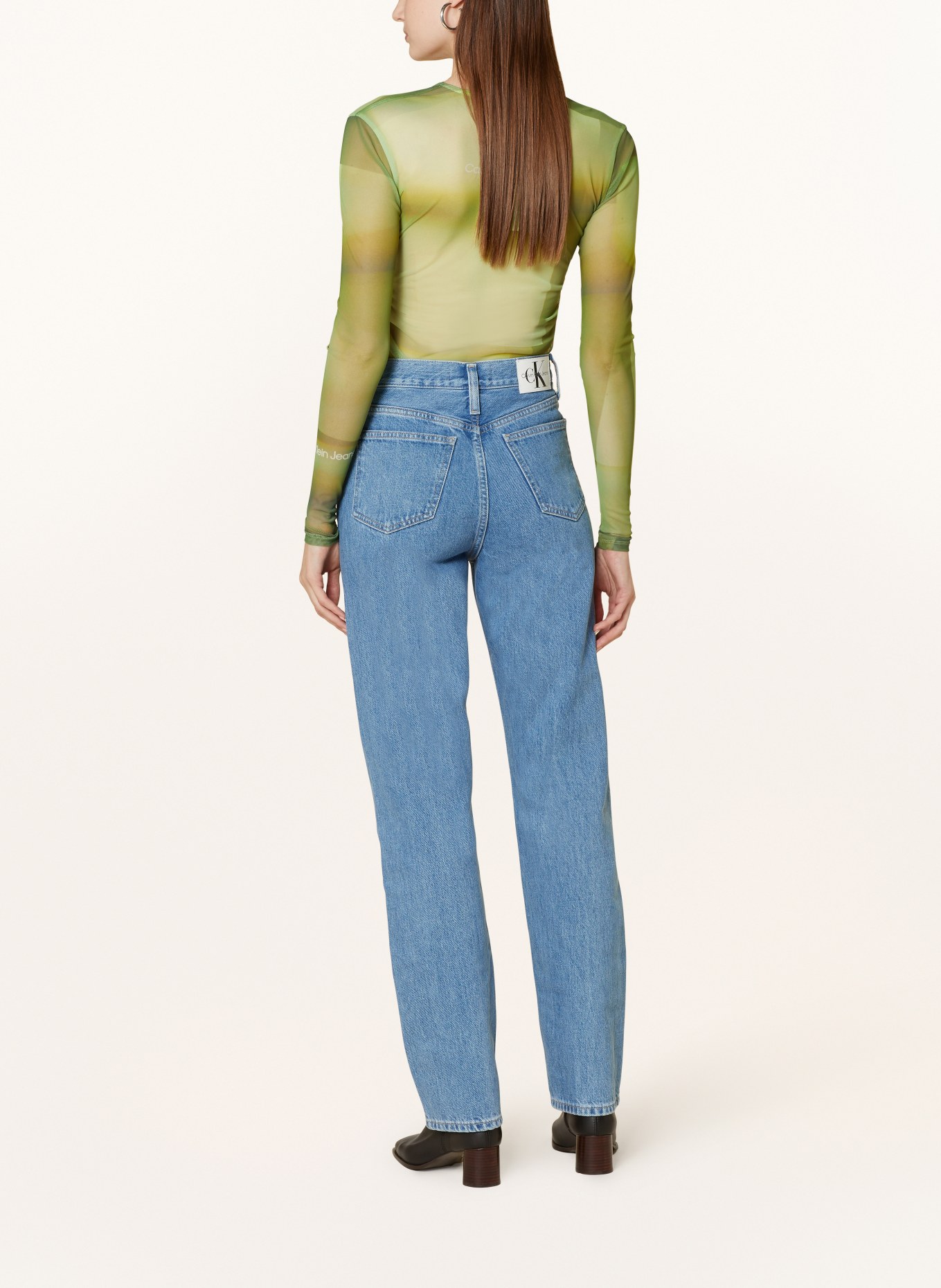 Calvin Klein Jeans Straight džíny, Barva: 1AA Denim Light (Obrázek 3)